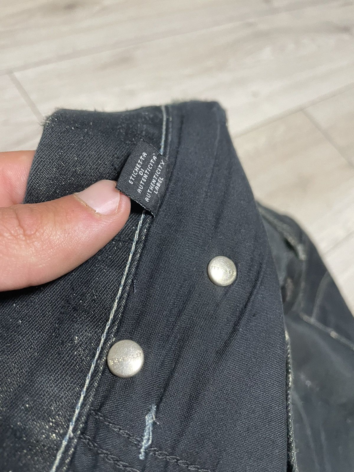 Versace Jeans Couture Vintage Trashed Gianni Versace Monogram Jeans Size US 38 / EU 54 - 18 Thumbnail