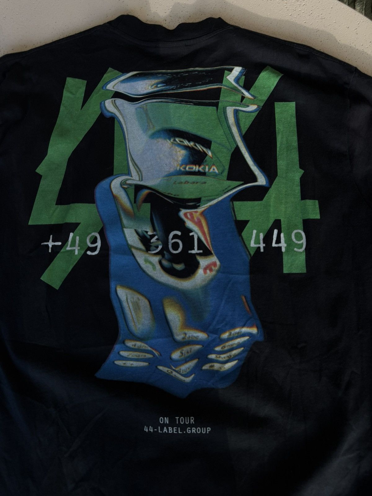 44 LABEL GROUP 44 LABEL GROUP CALL MY AGENT SHIRT NOKIA ON BACK - XL - RARE Size US XL / EU 56 / 4 - 2 Thumbnail