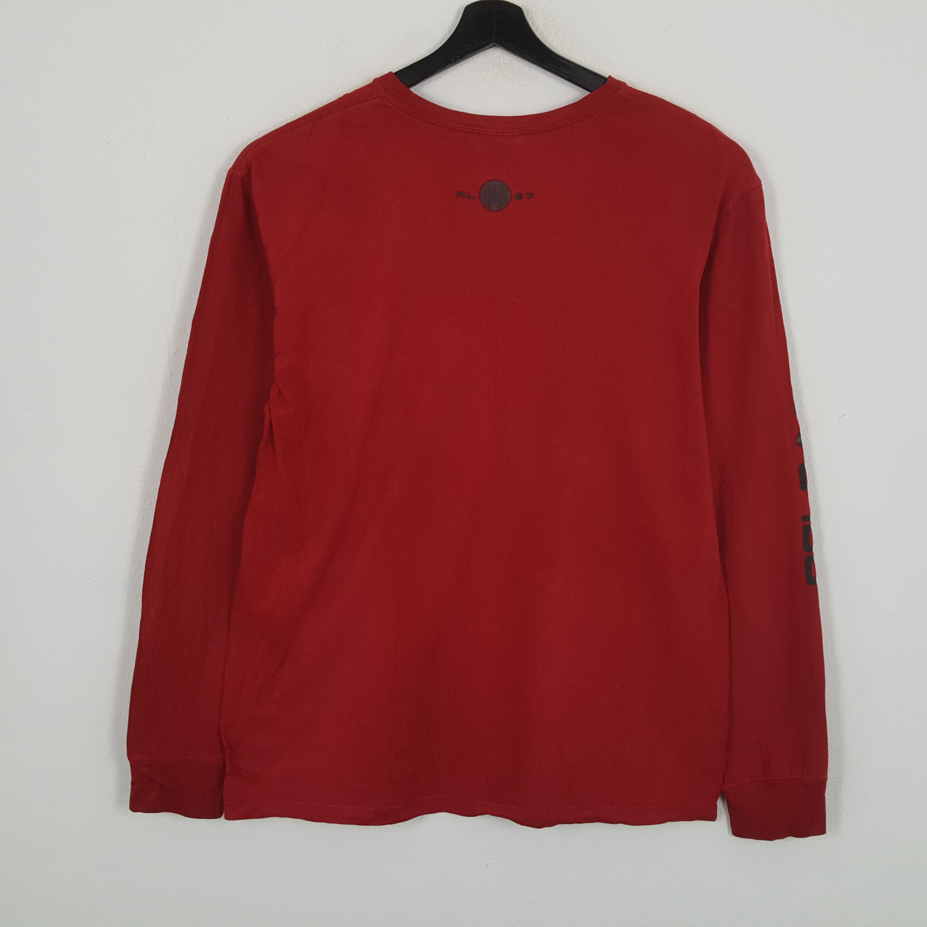Polo Ralph Lauren × Vintage POLO SPORT RALPH LAUREN Spellout Design Long Sleeve Tshirt Size US L / EU 52-54 / 3 - 3 Thumbnail
