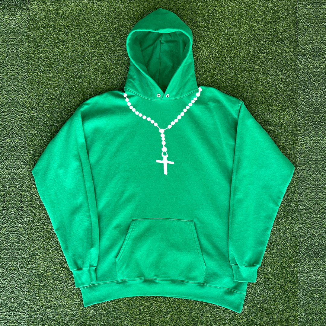 Vintage ROSARY PALOH STUDIOS HOODIE Size US L / EU 52-54 / 3 - 1 Preview