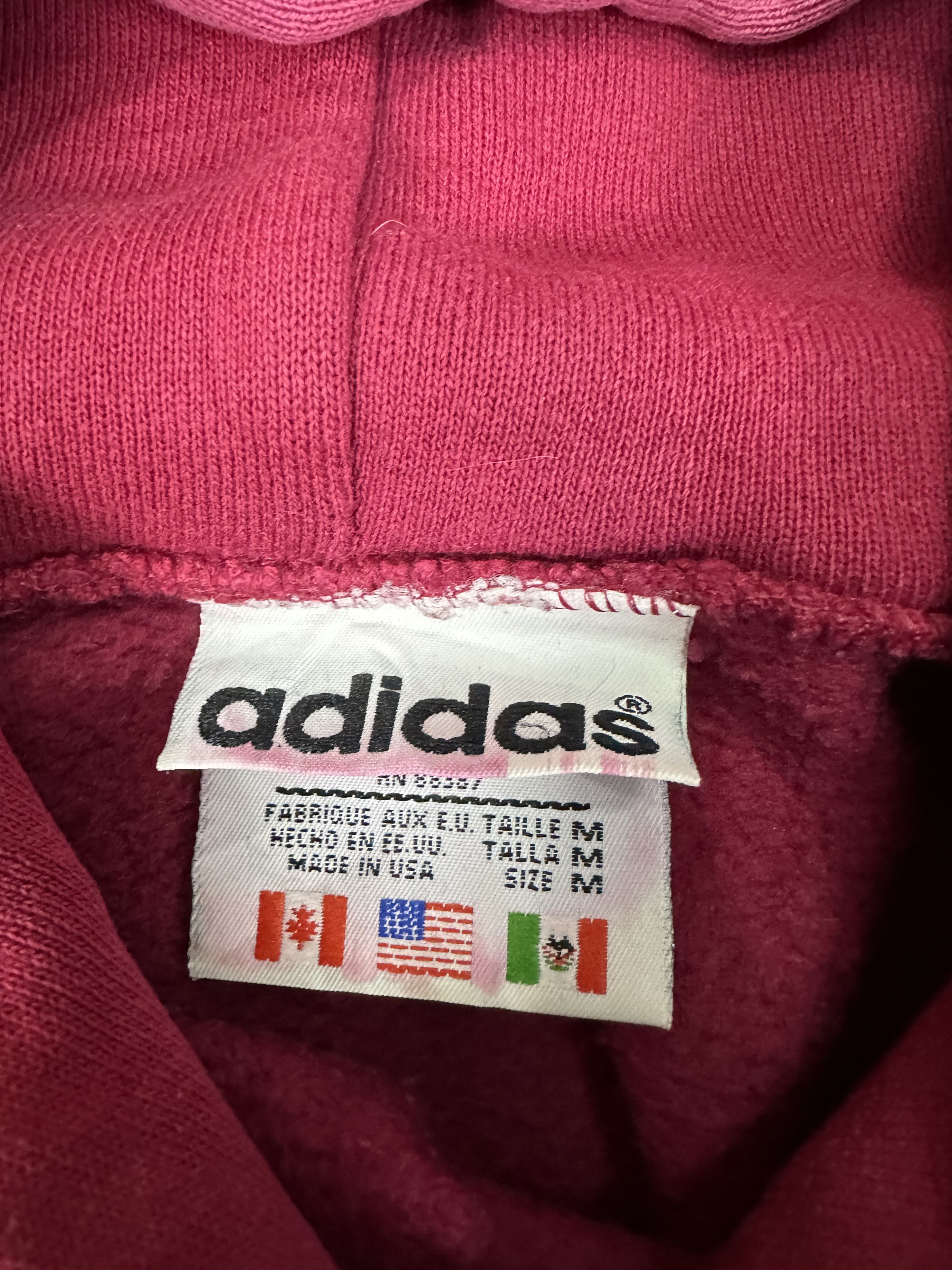Adidas Rare Adidas Equipment Made in Usa Vintage Hoodie Z217 Size US M / EU 48-50 / 2 - 12 Thumbnail