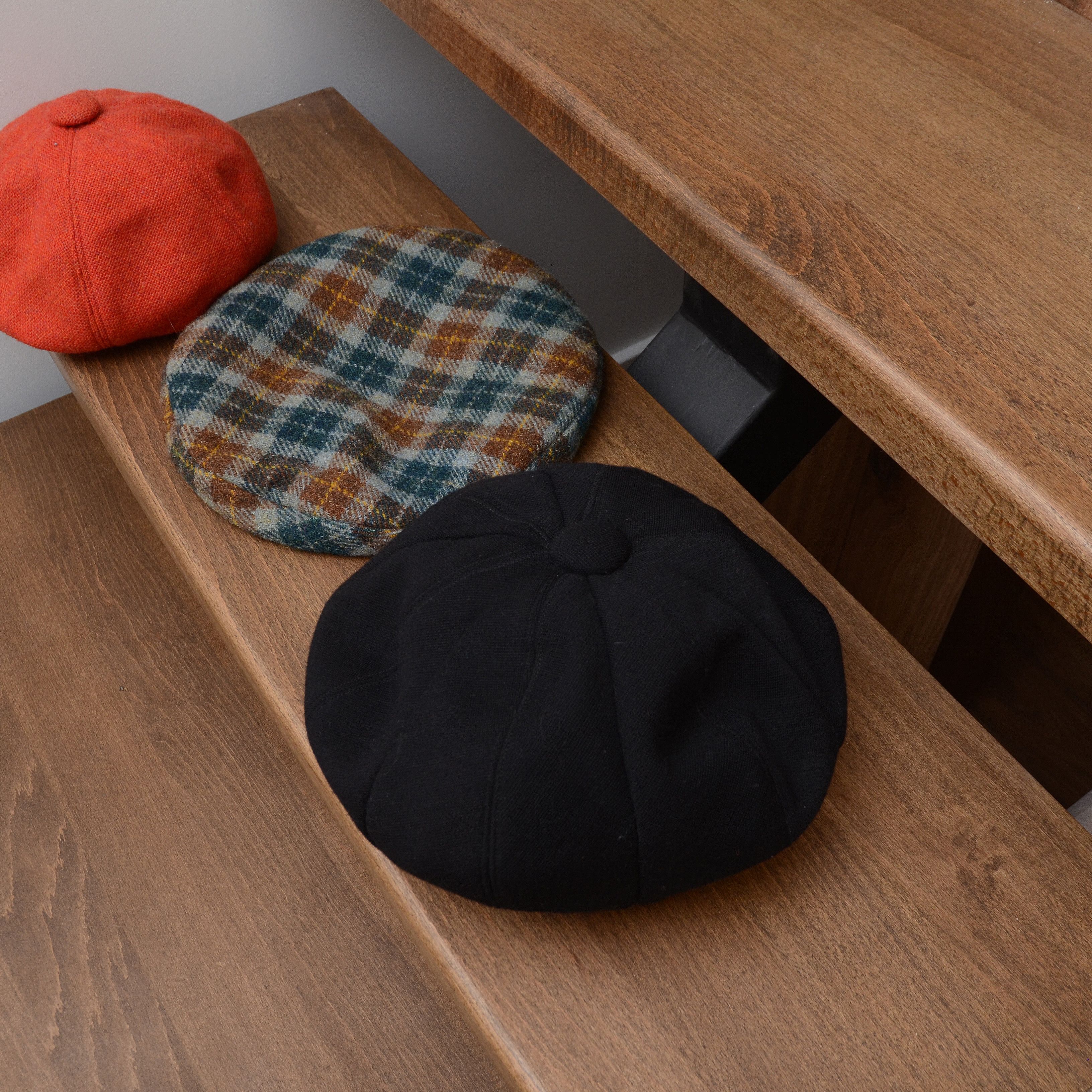 Vintage Jaeger Beret Lot of 3 Hats Tam Slouch Soft Wool