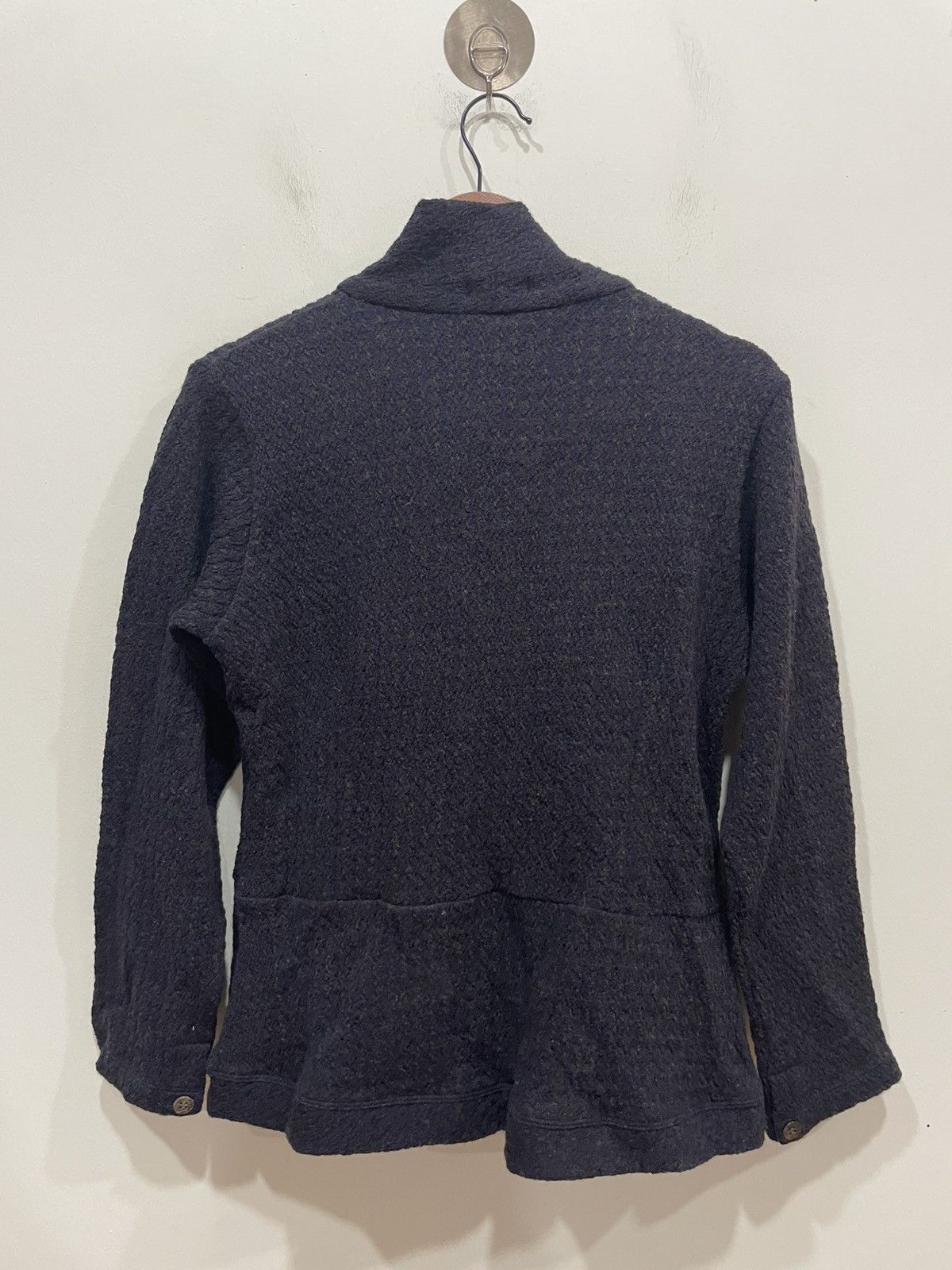 Issey Miyake Plantation High Neck Blouse Size M / US 6-8 / IT 42-44 - 2 Thumbnail