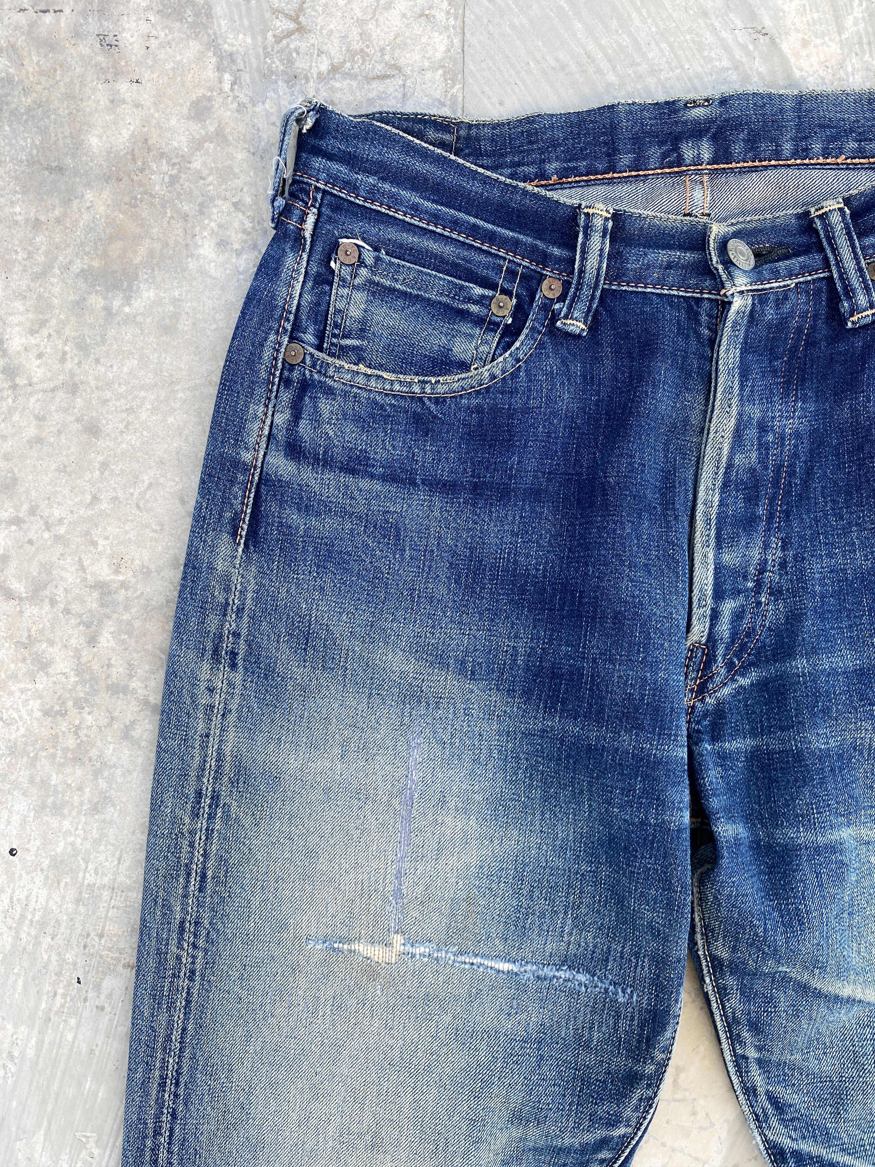 Full Count & Co. × Japanese Brand Fullcount Lot 0105 Selvedge Jeans Size US 30 / EU 46 - 2 Thumbnail