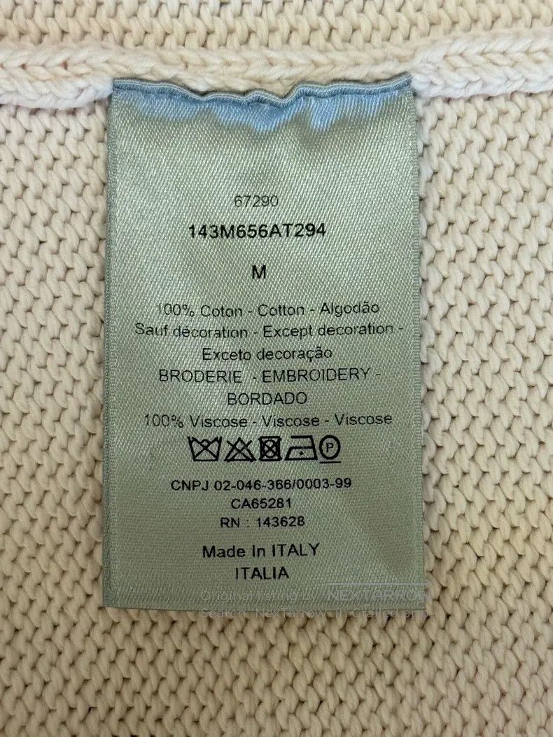 Dior Dior Artist's co-branded knitwear Size US M / EU 48-50 / 2 - 9 Thumbnail