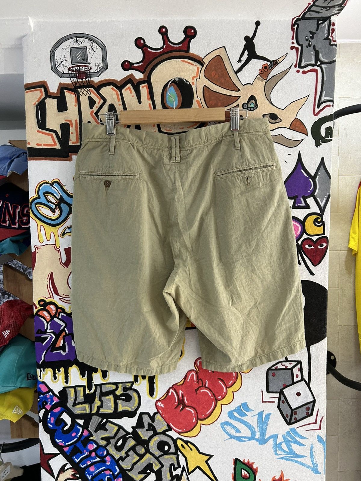 C.P. Company × Massimo Osti × Vintage 1887 Co Company Nylon Shorts Size US 32 / EU 48 - 2 Thumbnail