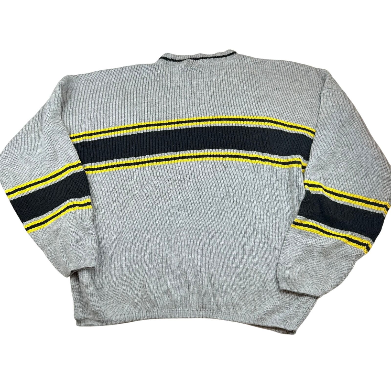 Polo Ralph Lauren Vintage Polo Sport Ralph Lauren Striped Knit Sweater XL USA Size US XL / EU 56 / 4 - 2 Thumbnail