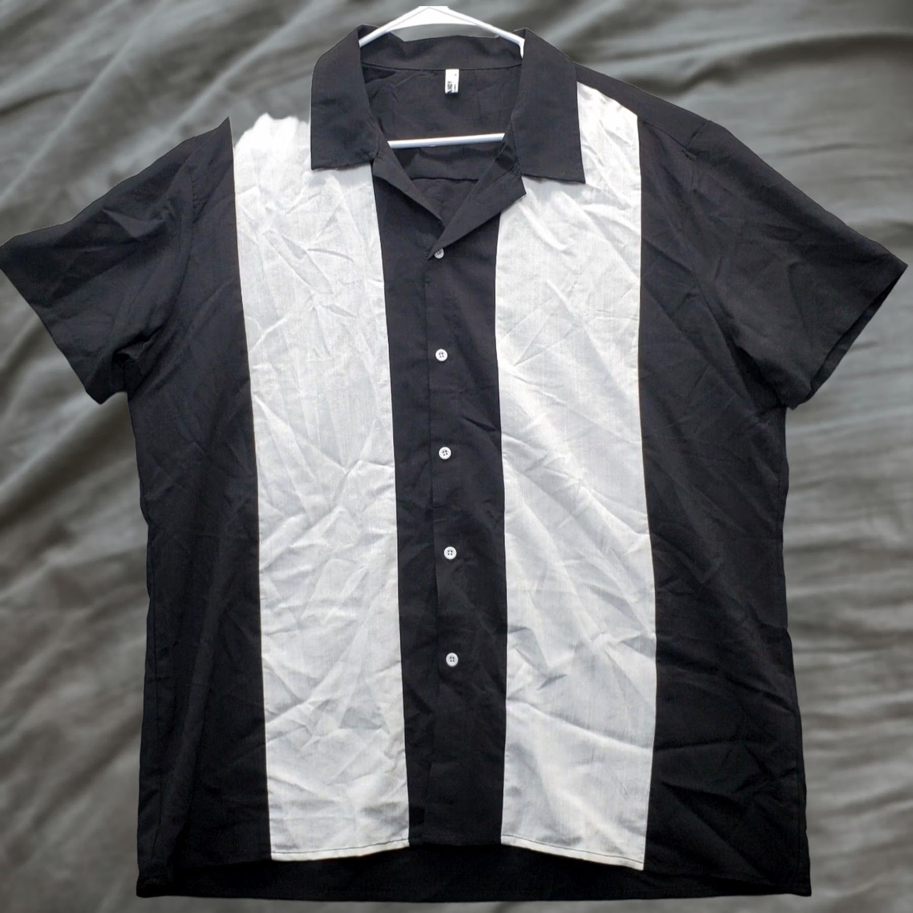 Vintage Coofandy Shirt Men XL Multi Panel Short Sleeve Collared Button Down - Mens Size XL Size US XL / EU 56 / 4 - 1 Thumbnail