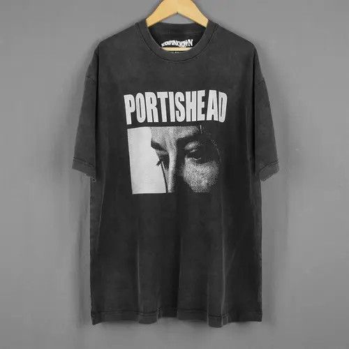 Japanese Brand Hosokawa x Fuka PORTISHEAD T-SHIRT Vintage Size US XXL / EU 58 / 5 - 1 Thumbnail