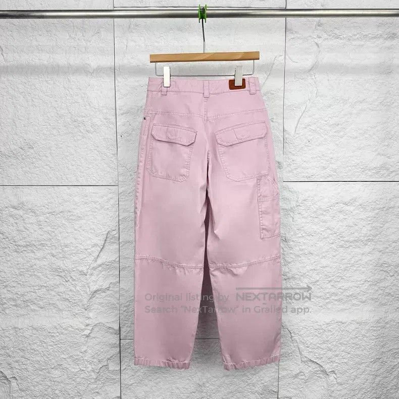 Hermes Hermes Pink Casual Trousers Size 25" / US 0 / IT 36 - 2 Thumbnail