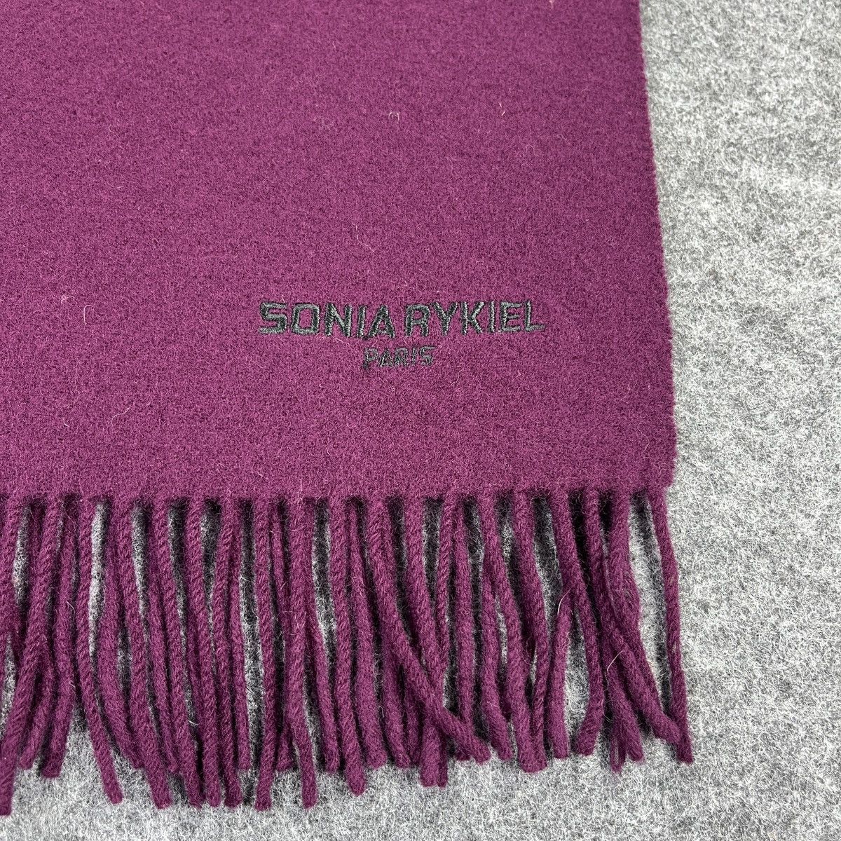 Sonia Rykiel × Vintage Sonia Rykiel Scarf / Muffler / Neckwear T977 Size ONE SIZE - 9 Thumbnail