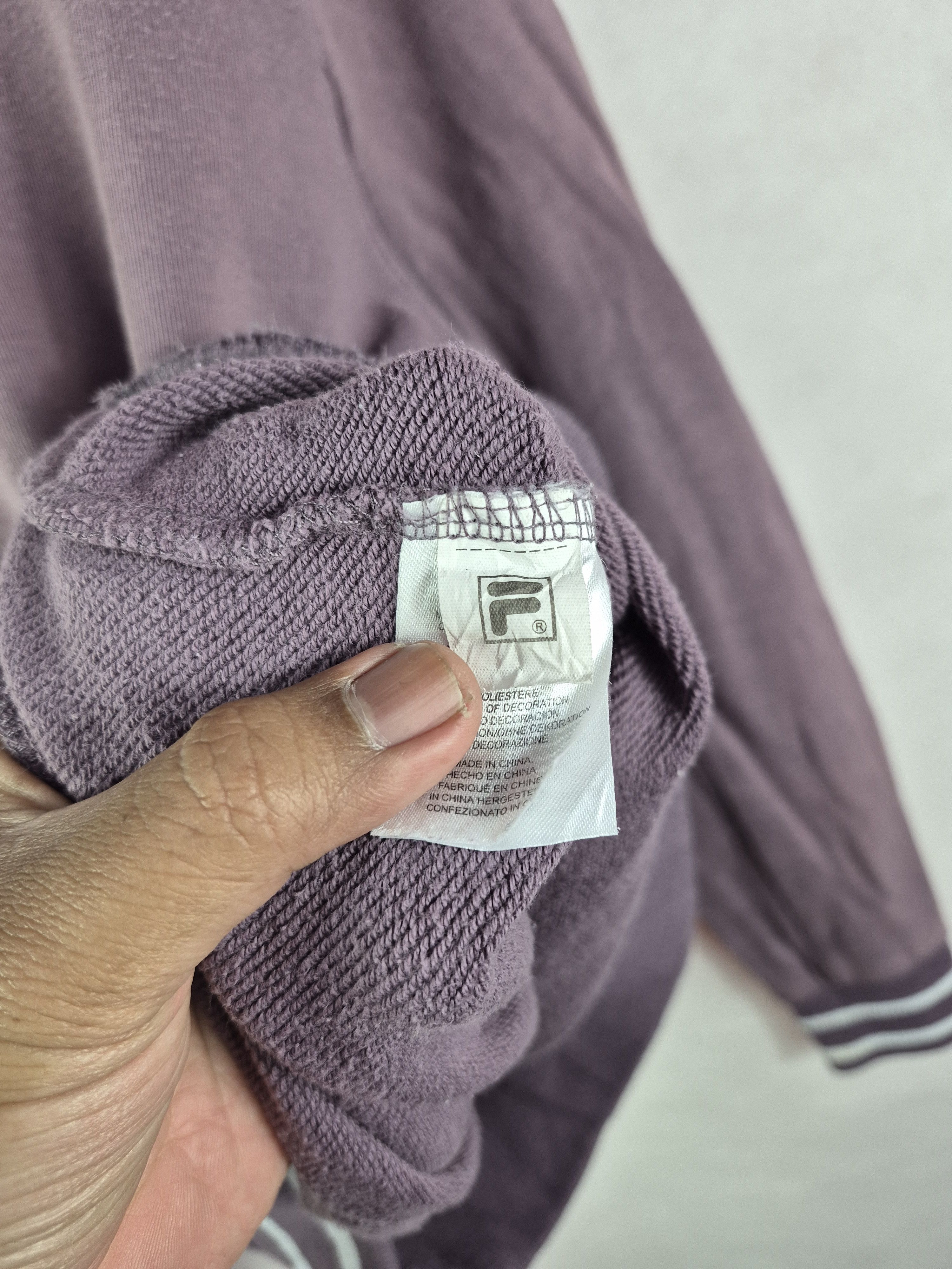 Fila 🔥 Fila Small Patch Logo Embroided Sweatshirt Jumper Size US M / EU 48-50 / 2 - 7 Thumbnail