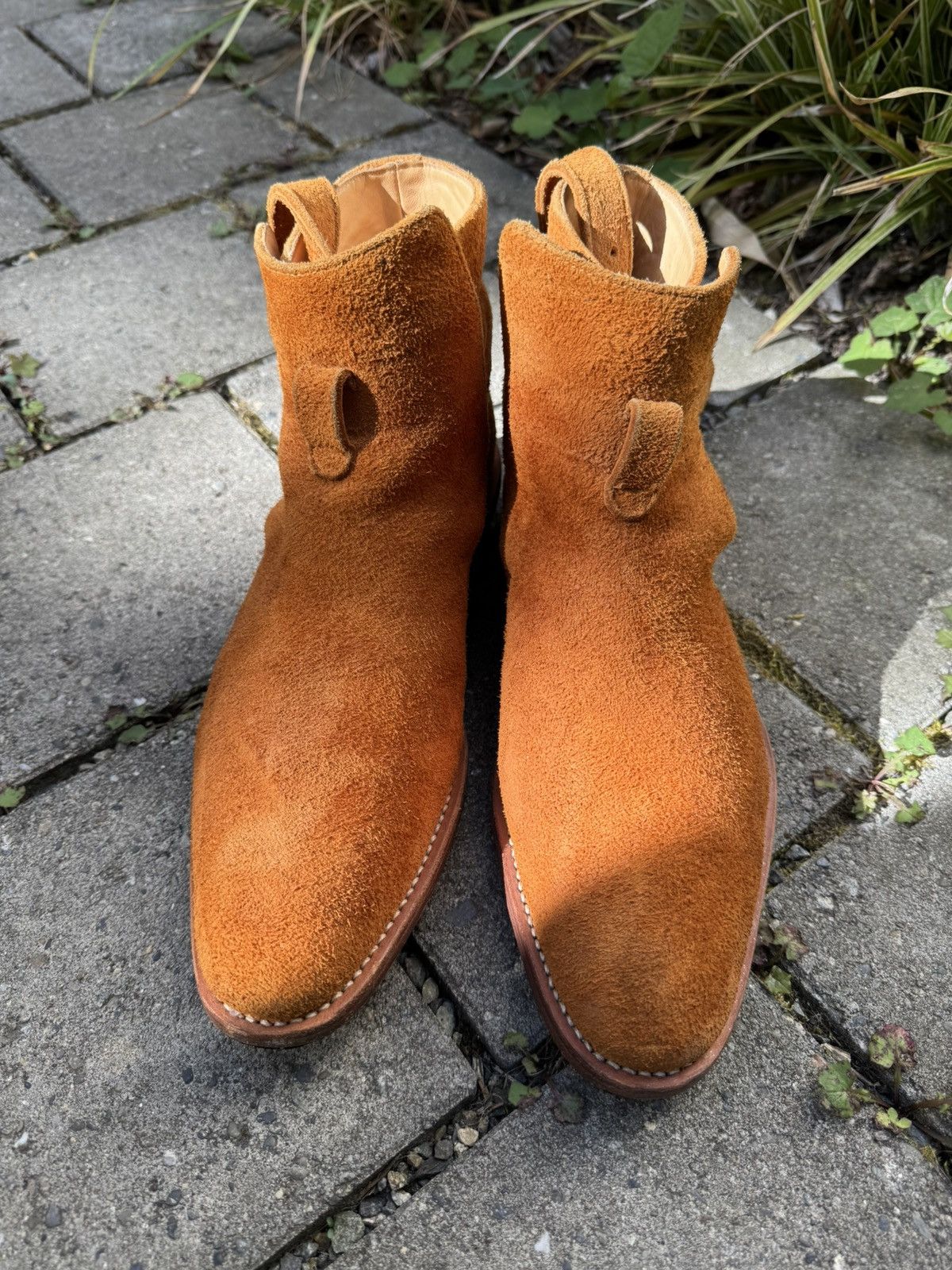 Other Wan Er Kudu Suede Jodhpur Boots – Size 41 Size US 8 / EU 41 - 4 Thumbnail
