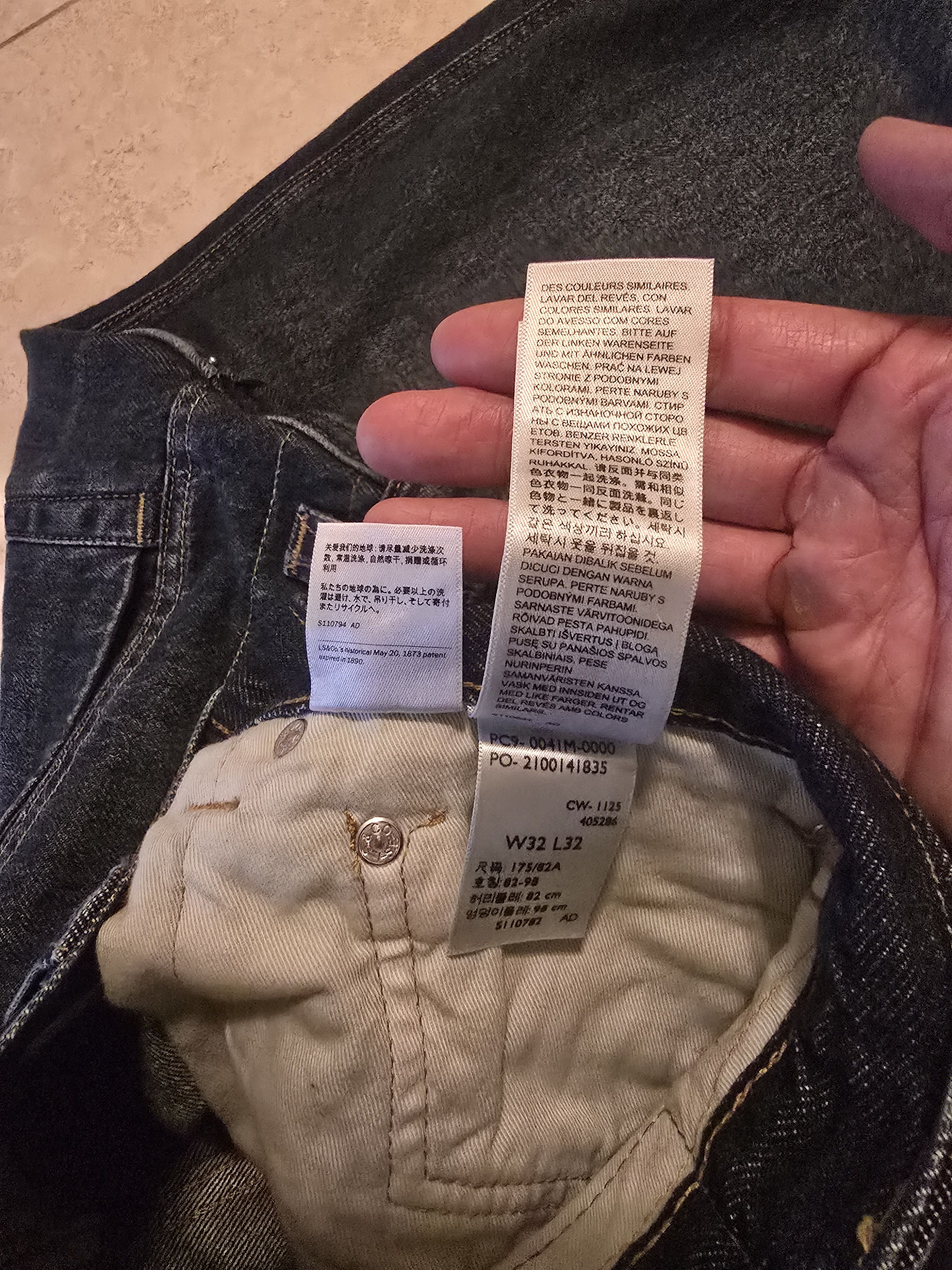Kiko Kostadinov × Levi's Kiko Kostadinov x Levi's Mid Blue Wash Baggy Jeans Size US 32 / EU 48 - 3 Thumbnail