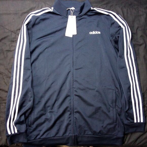 Adidas NWT Adidas Primegreen 3 Stripe Track Top Zipper Jacket Size US XL / EU 56 / 4 - 2 Thumbnail