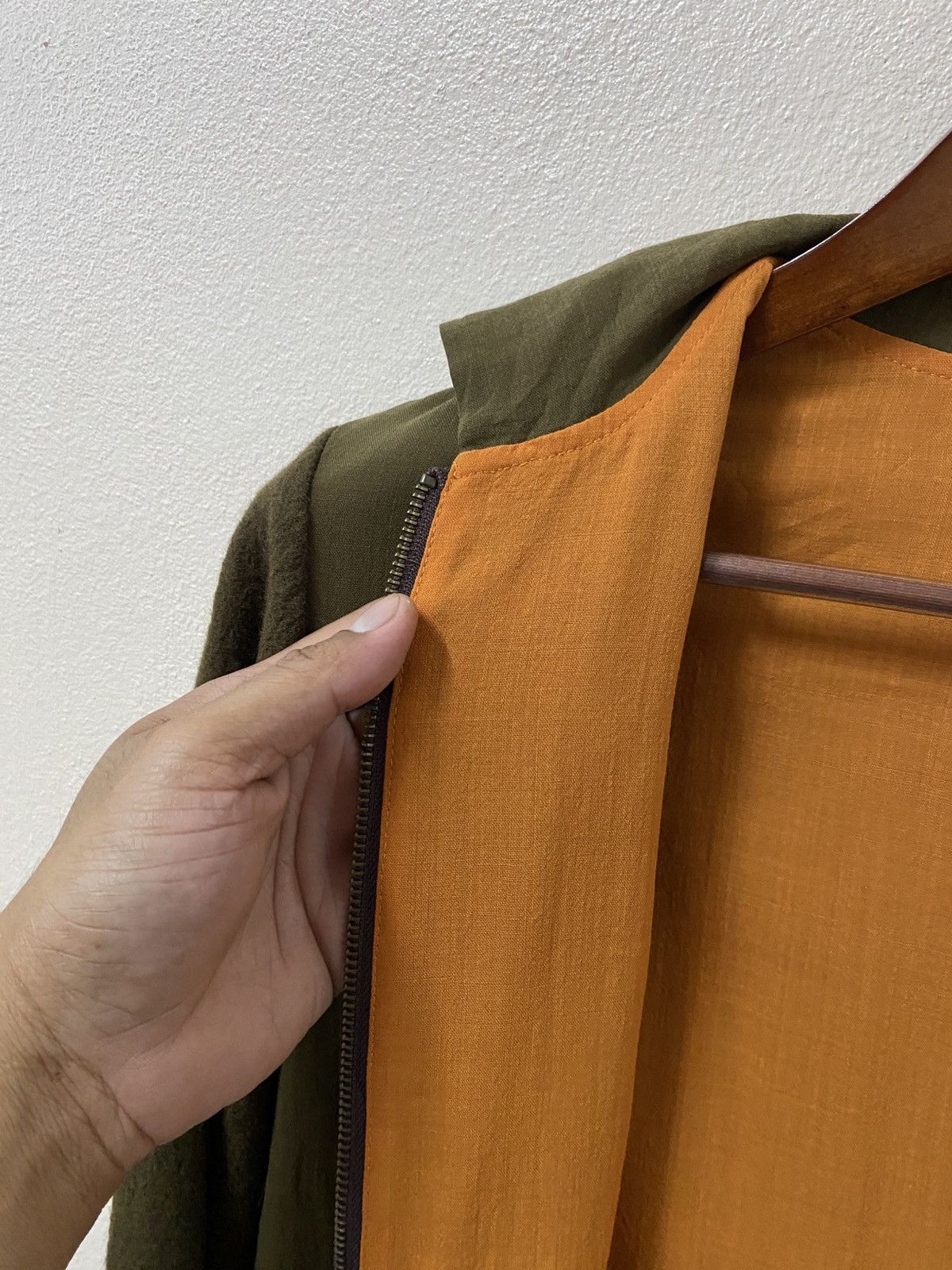 Issey Miyake Vtg 80s Hai Sporting Gear (Issey Miyake) MixMaterial Blouson Size US M / EU 48-50 / 2 - 9 Thumbnail