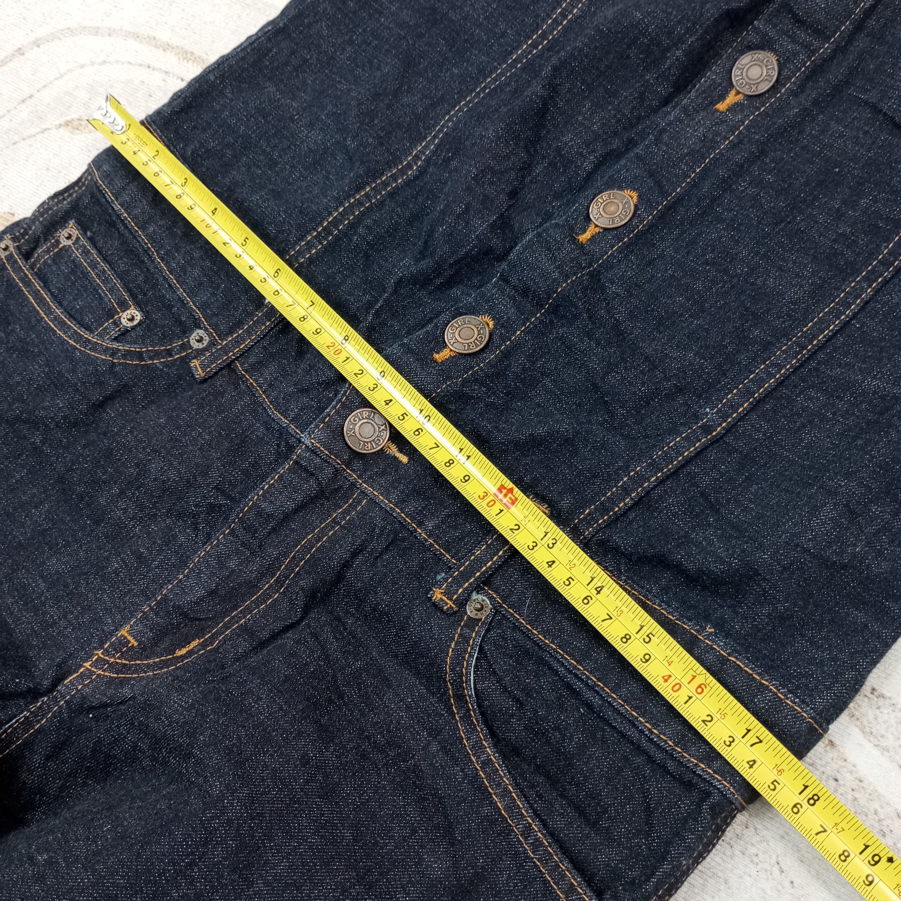 Vintage X-Girl Streetwear Overall Jeans c235n13 Size US 35 - 8 Thumbnail