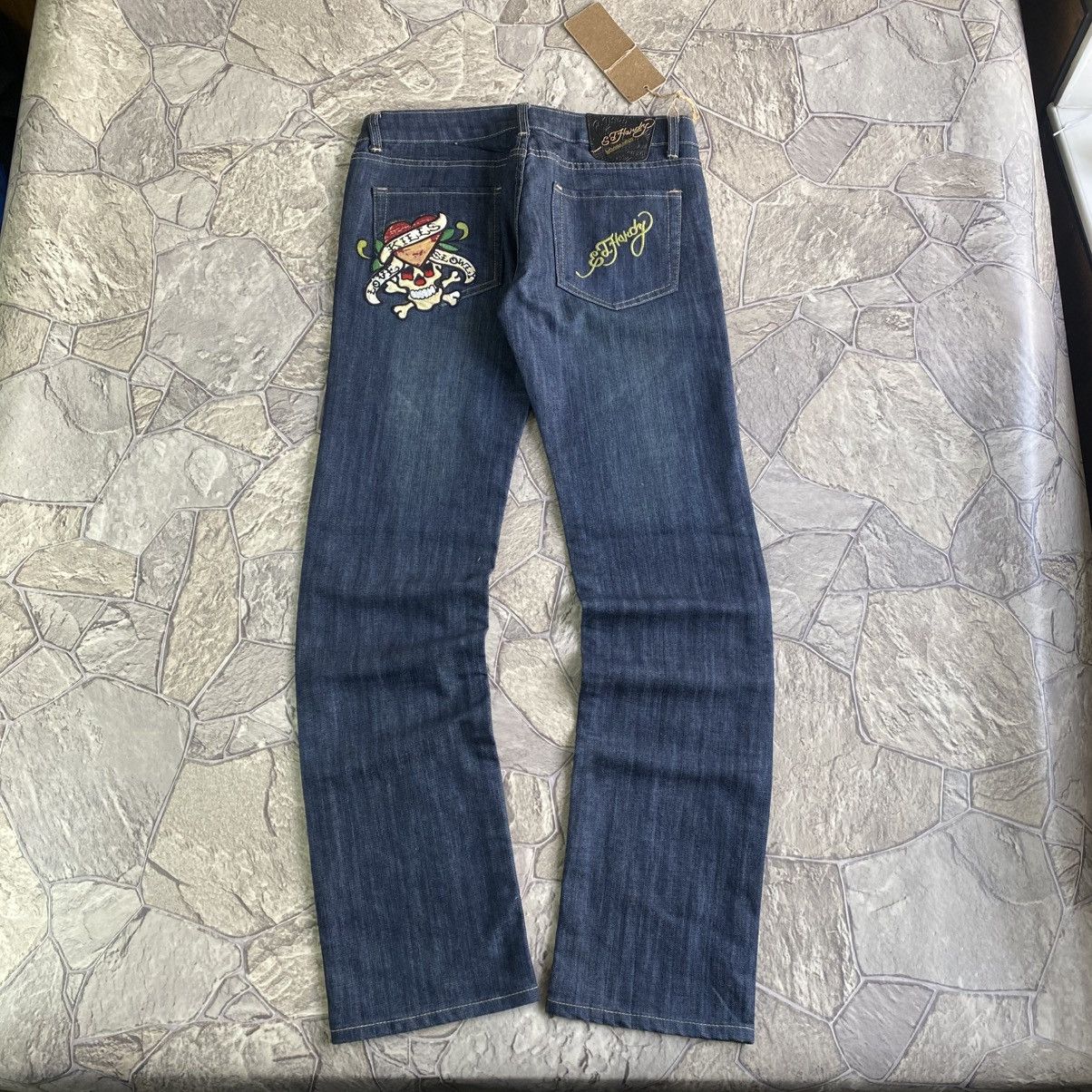 Ed Hardy Vintage Ed Hardy Jeans by Christian Audigier Denim Pants Y2K Size US 31 - 1 Thumbnail