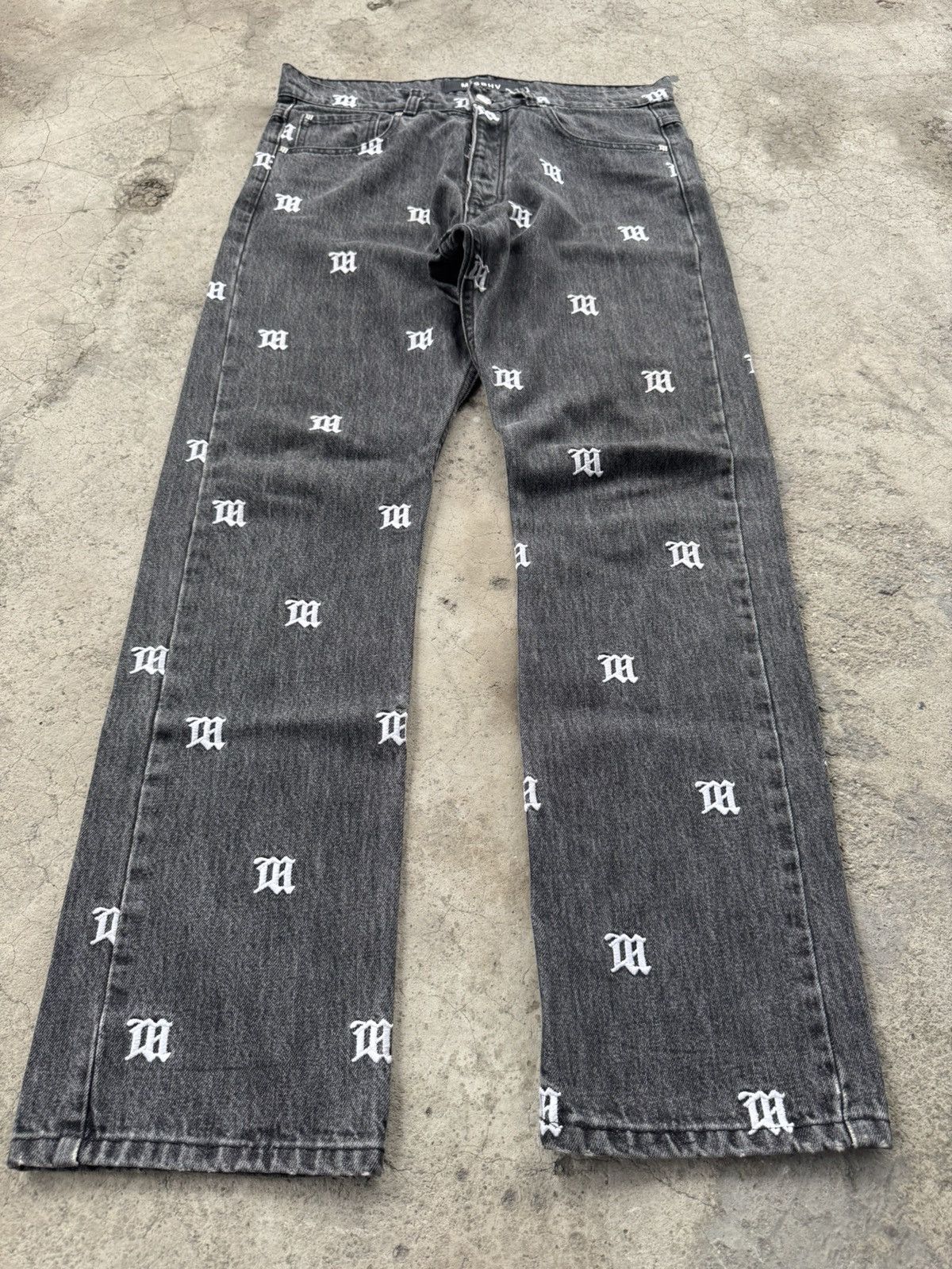 Misbhv MISBHV embroidery logo jeans Size US 30 / EU 46 - 5 Thumbnail