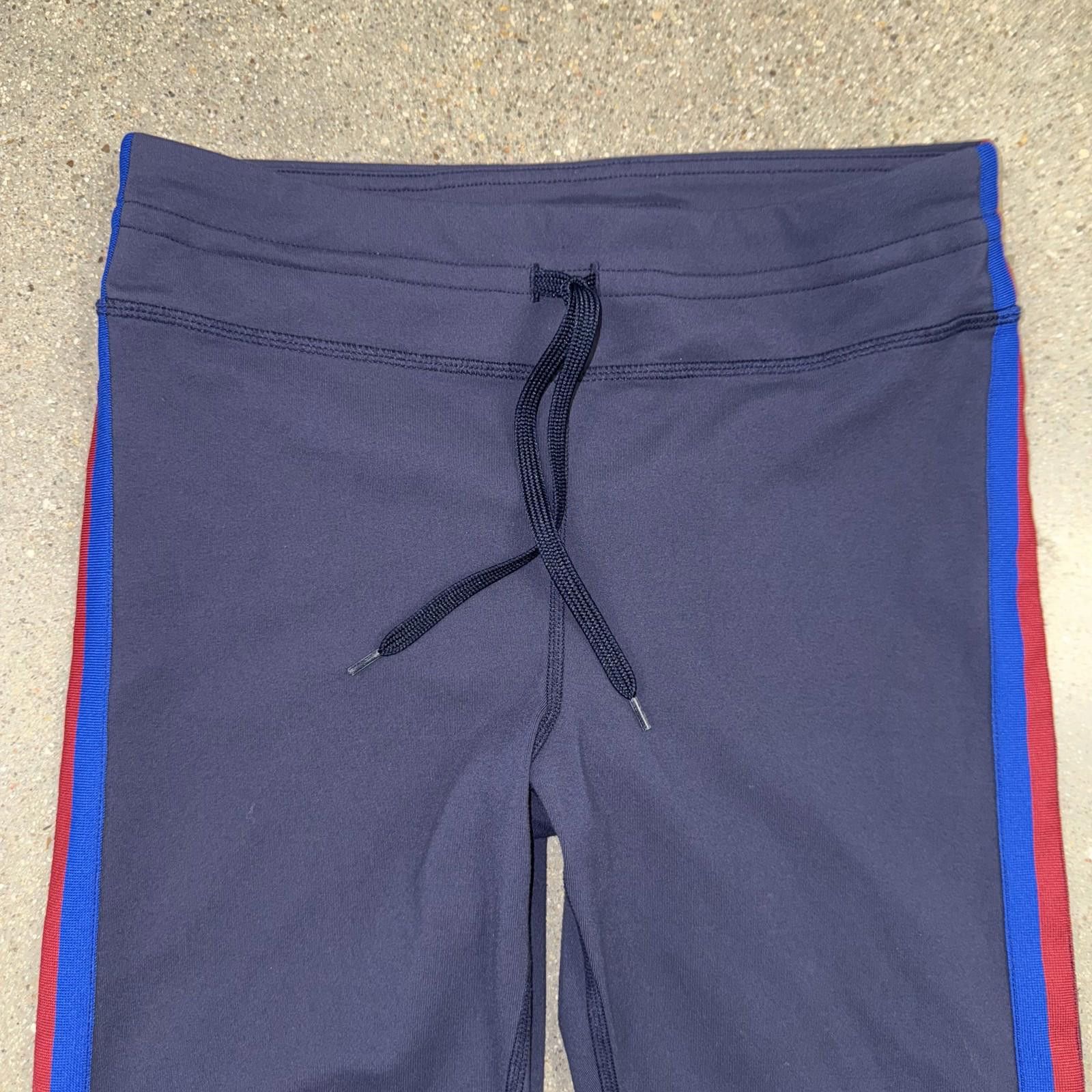 J.Crew J Crew Pants Womens S Athletic Track Leggings Stripe G9623 Size 28" / US 6 / IT 42 - 3 Thumbnail