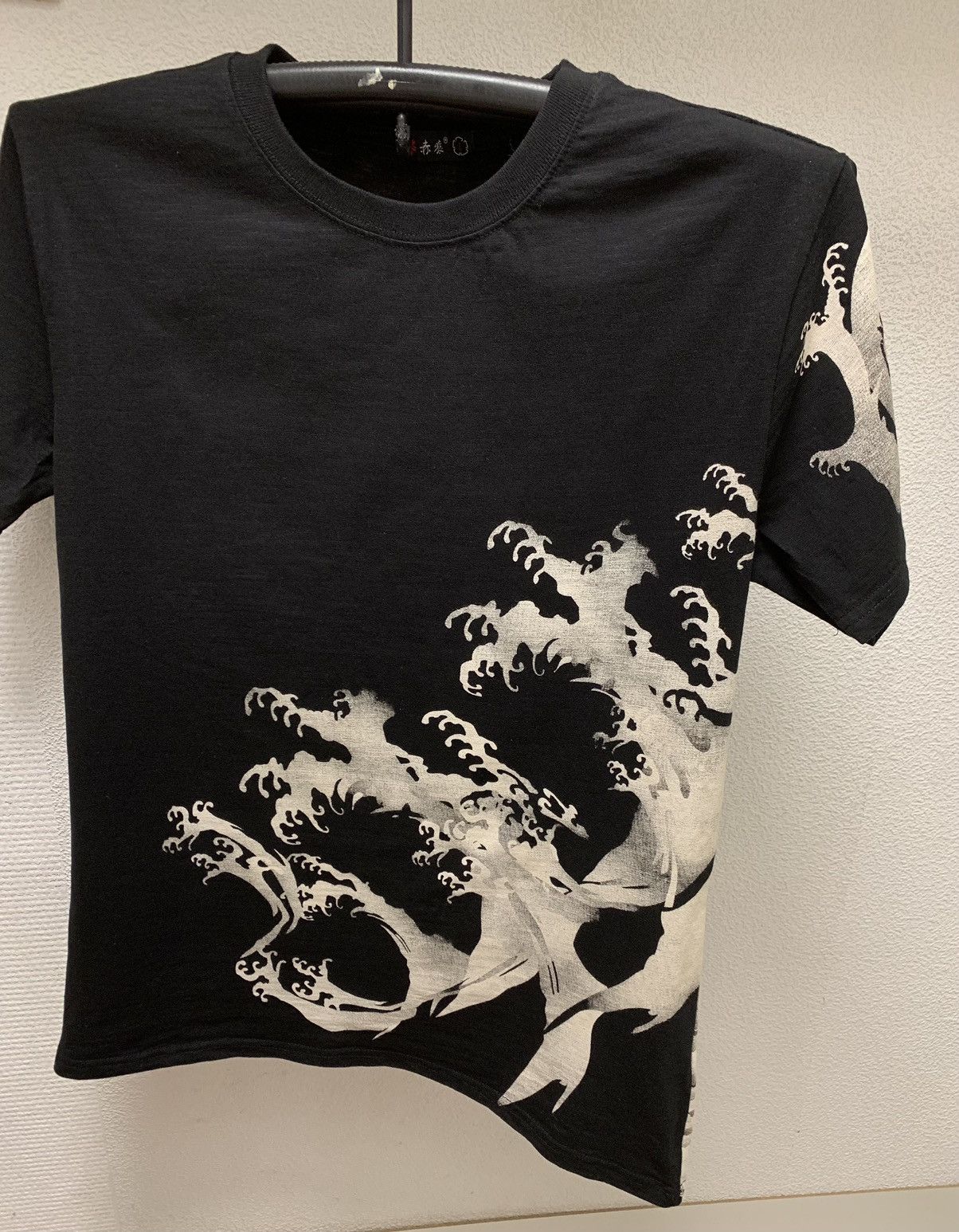 Japanese Brand Sukajan Japanese brand Japan fullprint black t-shirt L sz Size US L / EU 52-54 / 3 - 5 Thumbnail