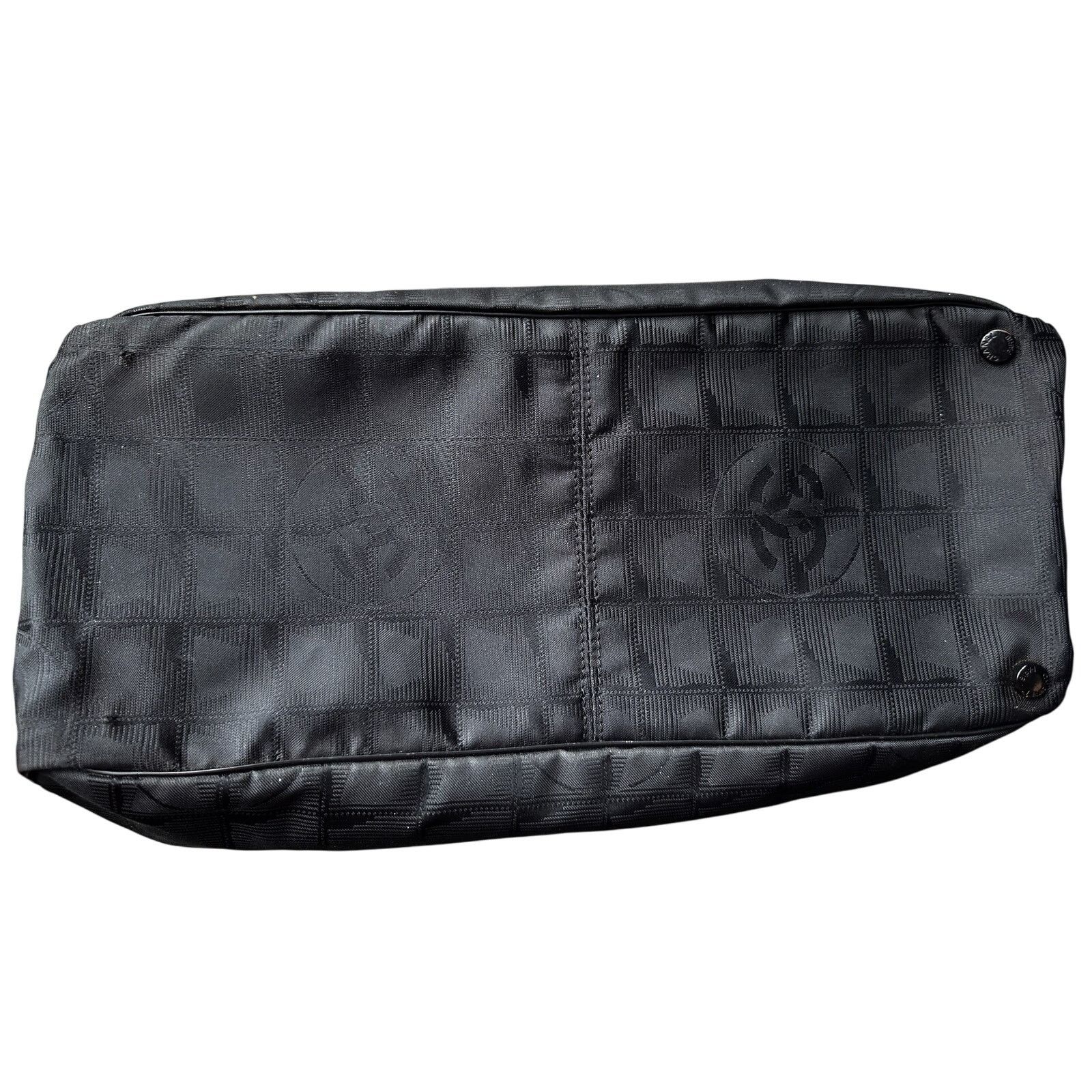 Chanel CHANEL Black Nylon Travel Line Tote Bag Size ONE SIZE - 5 Thumbnail