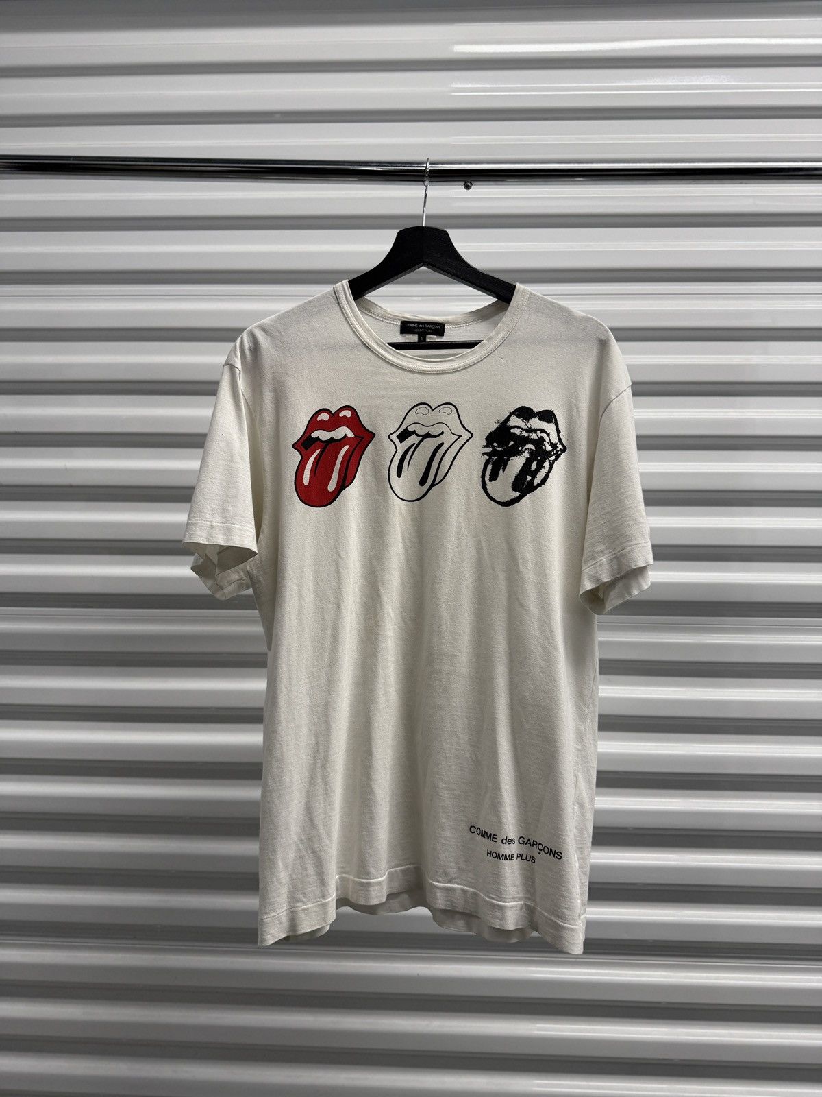 Comme des Garcons Homme Plus × The Rolling Stones SS06 Comme Des Garcons x Rolling Stones Tee Size US M / EU 48-50 / 2 - 1 Thumbnail