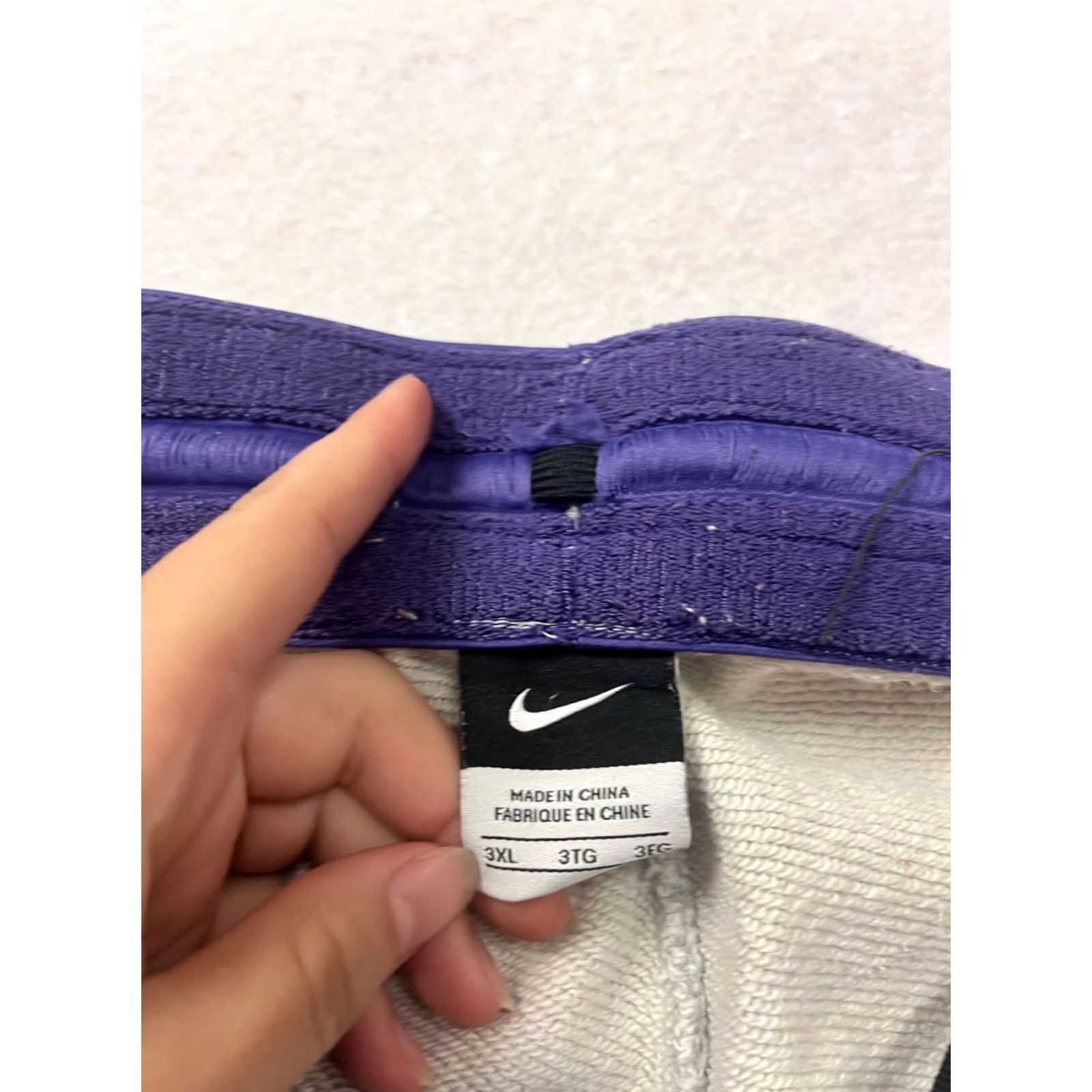 Nike Nike Gray Sweatpants 3XL Mens Pants 100% Cotton Elastic Waist Cuffs Sweatpants Activewear Size US 39 - 3 Thumbnail