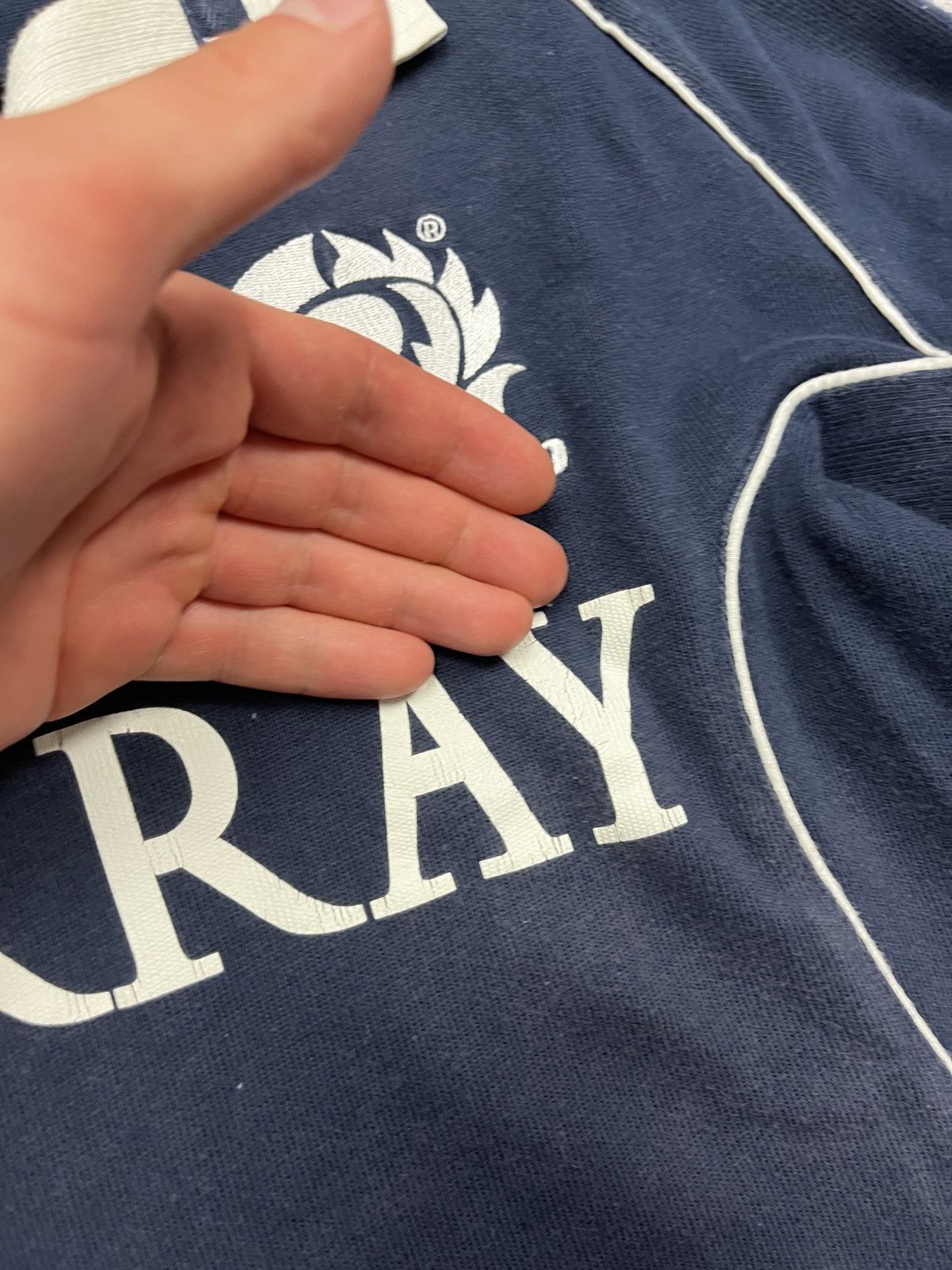 Canterbury of New Zealand Vintage Canterbury Scotland Murray Rugby Long Sleeve Rare Size US S / EU 44-46 / 1 - 7 Thumbnail