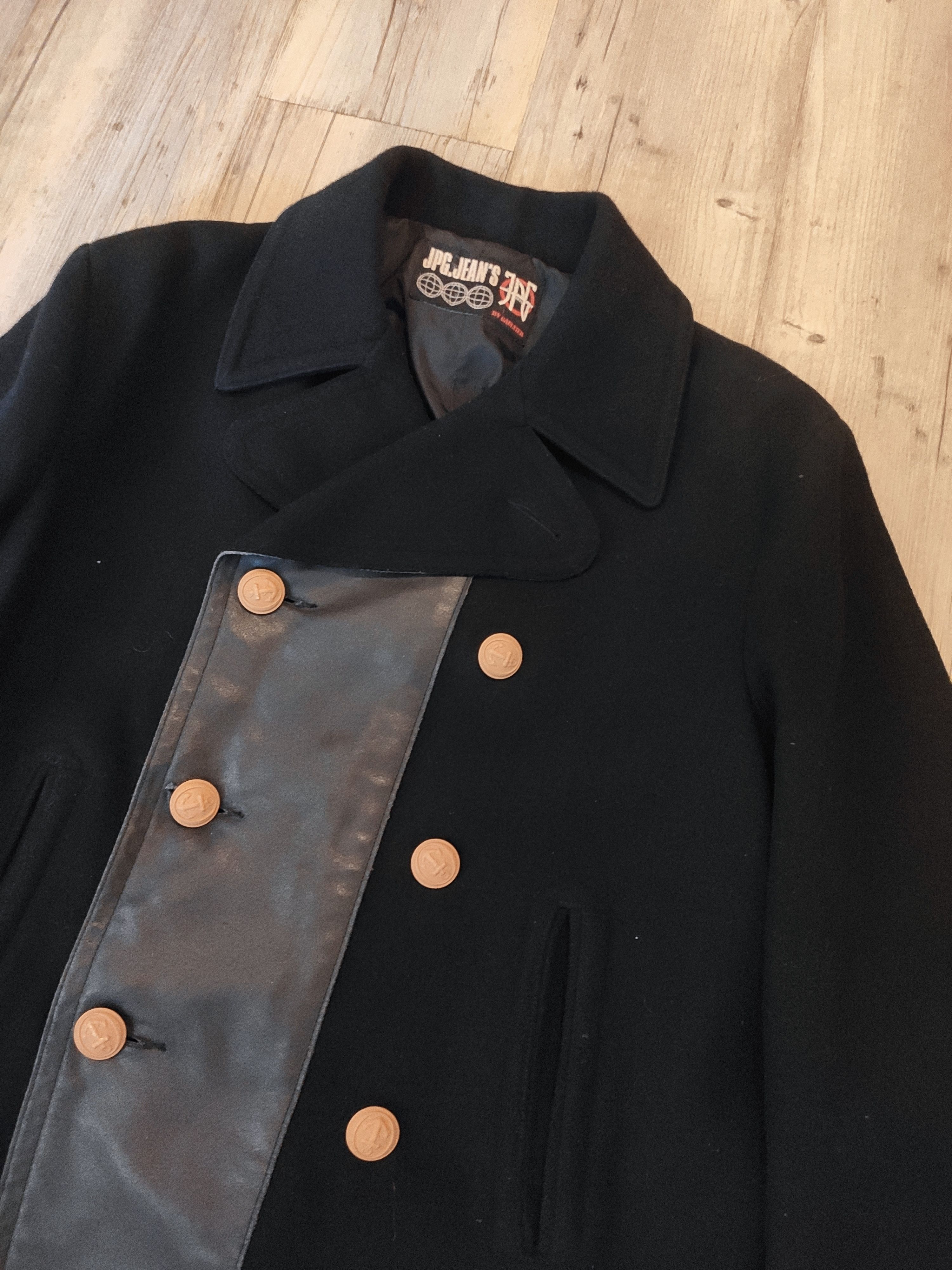 Jean Paul Gaultier Double breasted coat.Like Hermes or Martin Margiela Size US M / EU 48-50 / 2 - 5 Thumbnail