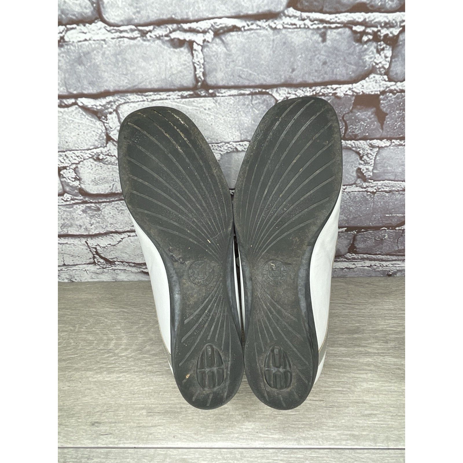 Mephisto Mephisto Cool Air White Leather Strap Driving Loafers Shoes Size US 10 / IT 40 - 7 Thumbnail