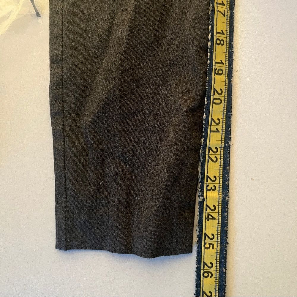 Old Navy Old Navy High Rise Pixie Skinny Ankle Pants Gray Small 4 Size 27" / US 4 / IT 40 - 8 Thumbnail