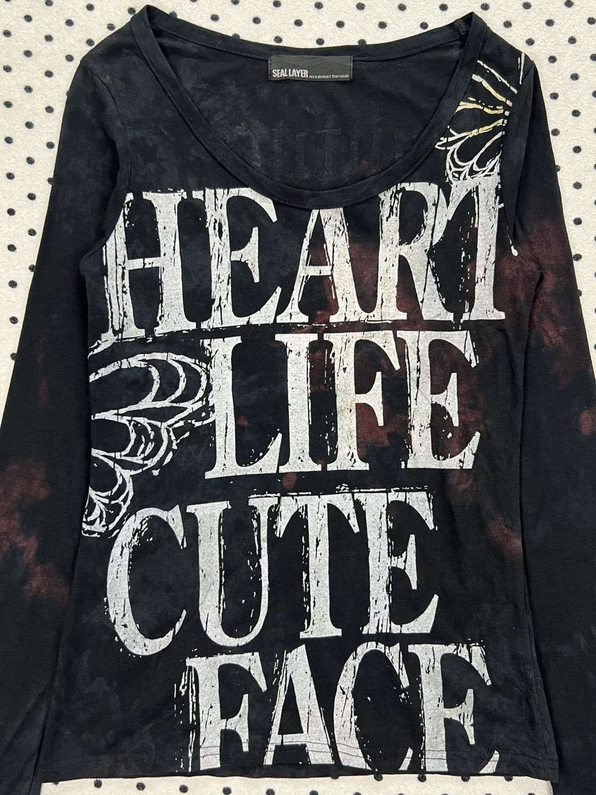 Seditionaries Seal Layer Butterfly Mesh Bleached Top Size S / US 4 / IT 40 - 3 Thumbnail