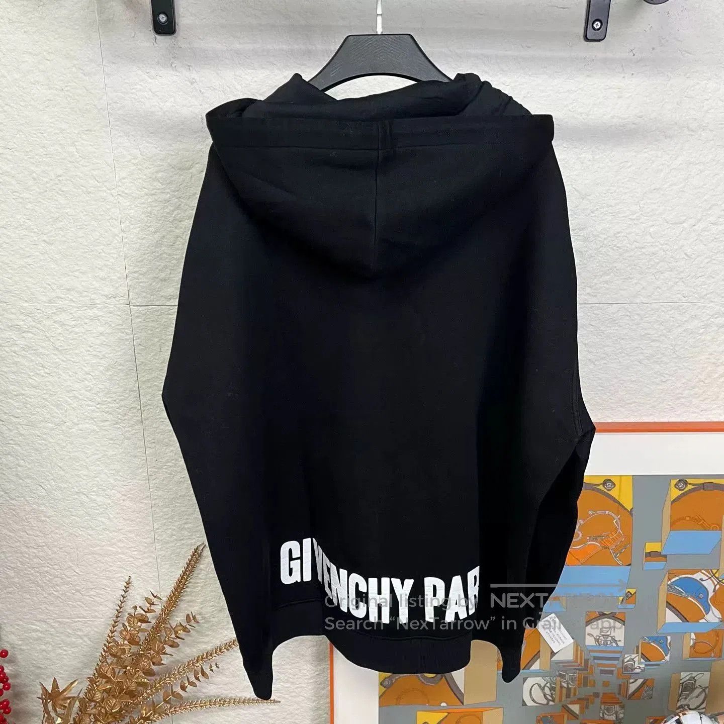 Givenchy givenchy black logo hoodie jacket. Size XS / US 0-2 / IT 36-38 - 2 Thumbnail