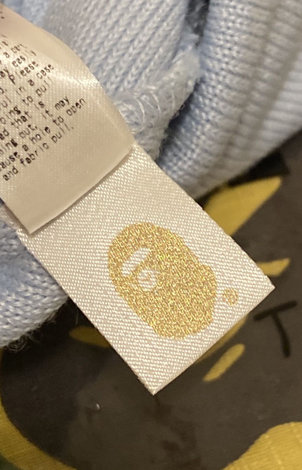 Bape Bape Spell Out Beanie Size ONE SIZE - 4 Thumbnail