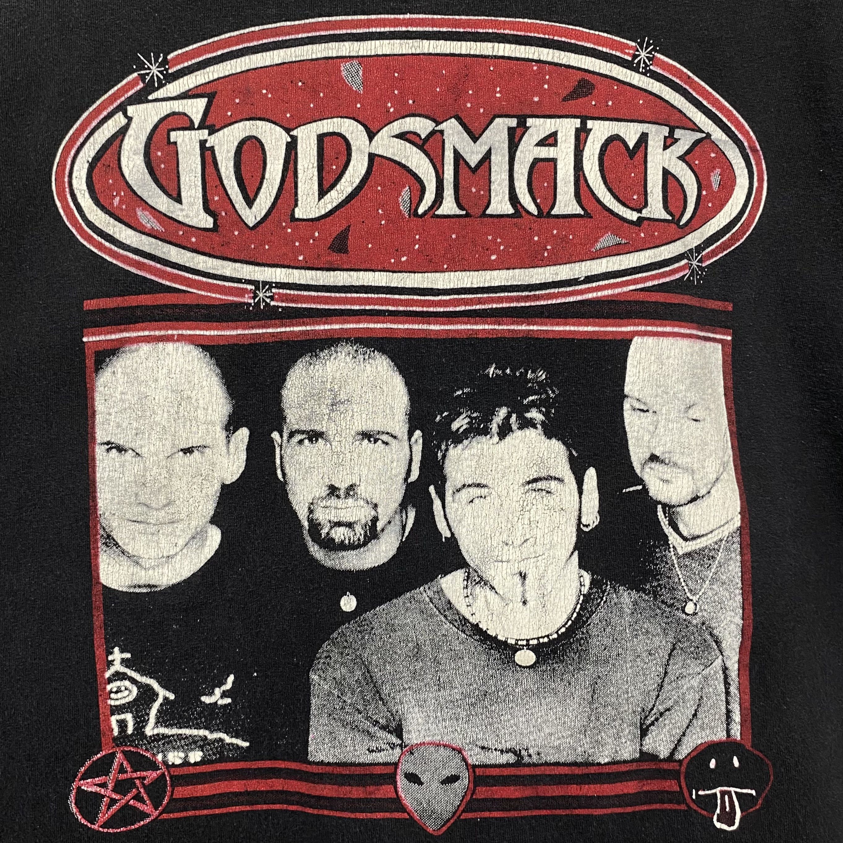 Band Tees GODSMACK Vintage 2000s Shirt Size US XXL / EU 58 / 5 - 5 Thumbnail