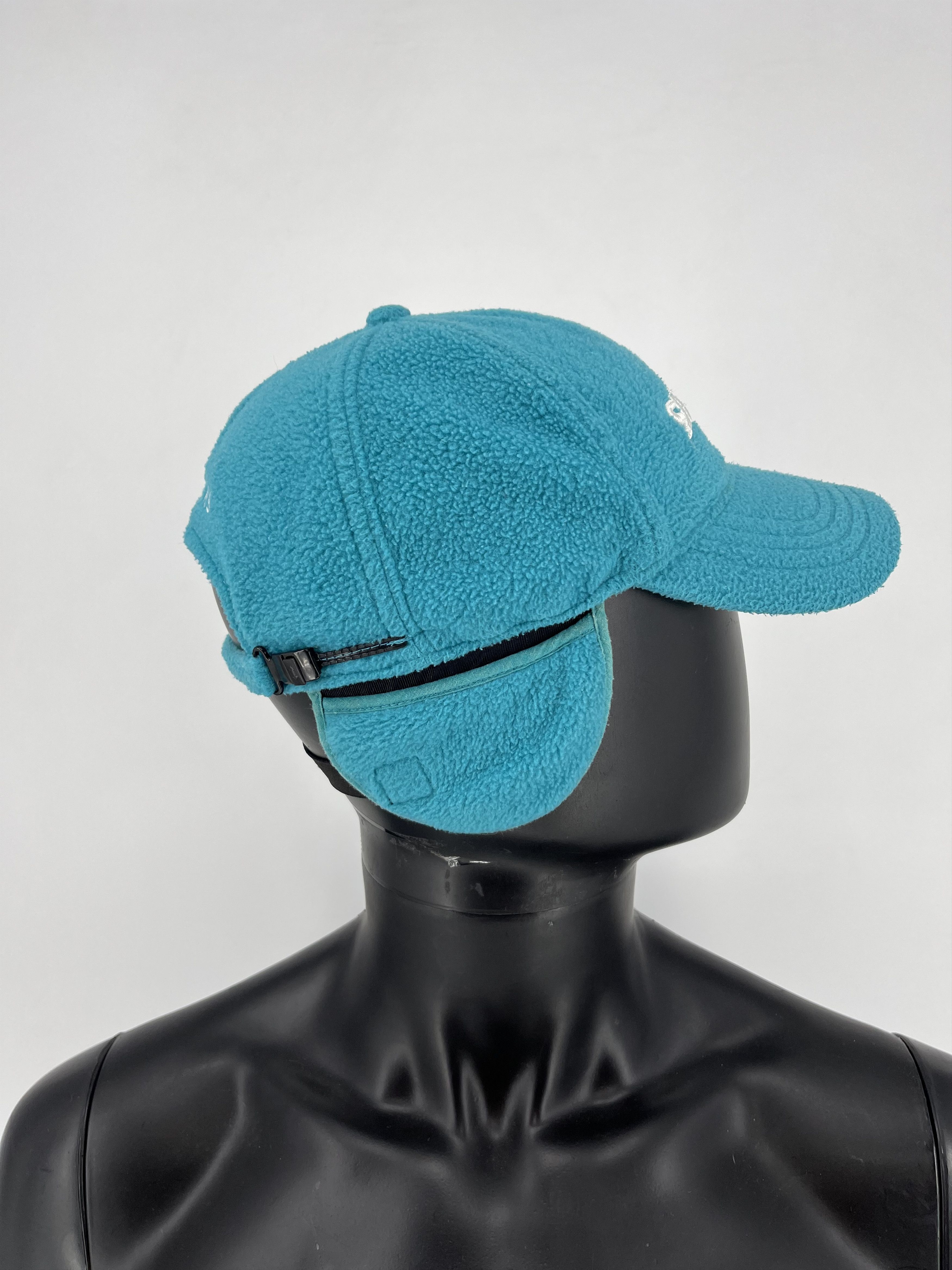 Vintage Siemens Vintage Fleece Trucker Hat Teal Snapback 80s 90s Size ONE SIZE - 6 Thumbnail