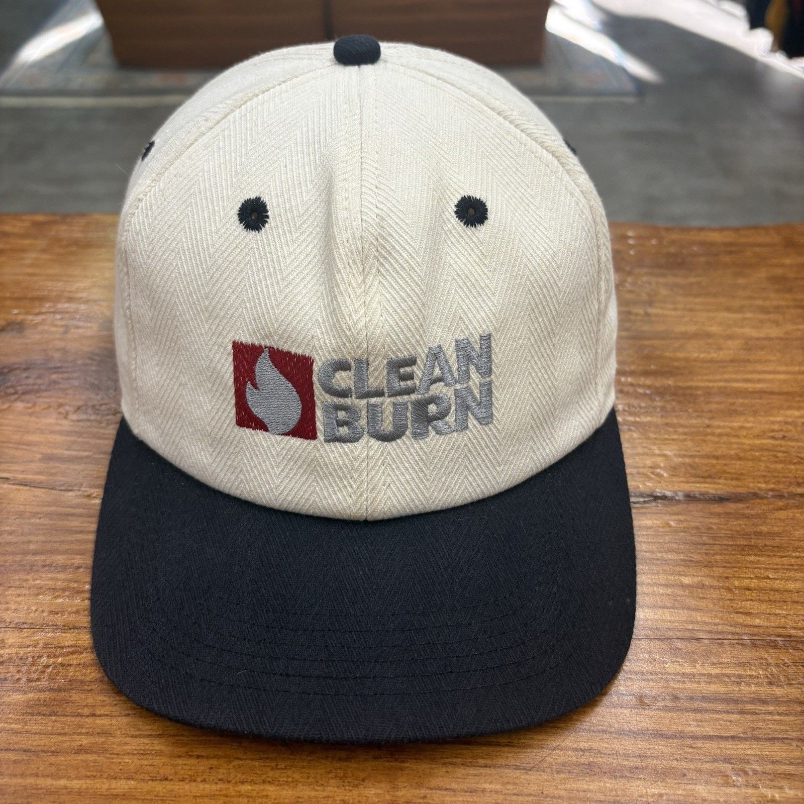 Other Vintage 90’s Clean Burn Snap Back Hat K-Products Made In USA Size ONE SIZE - 2 Thumbnail