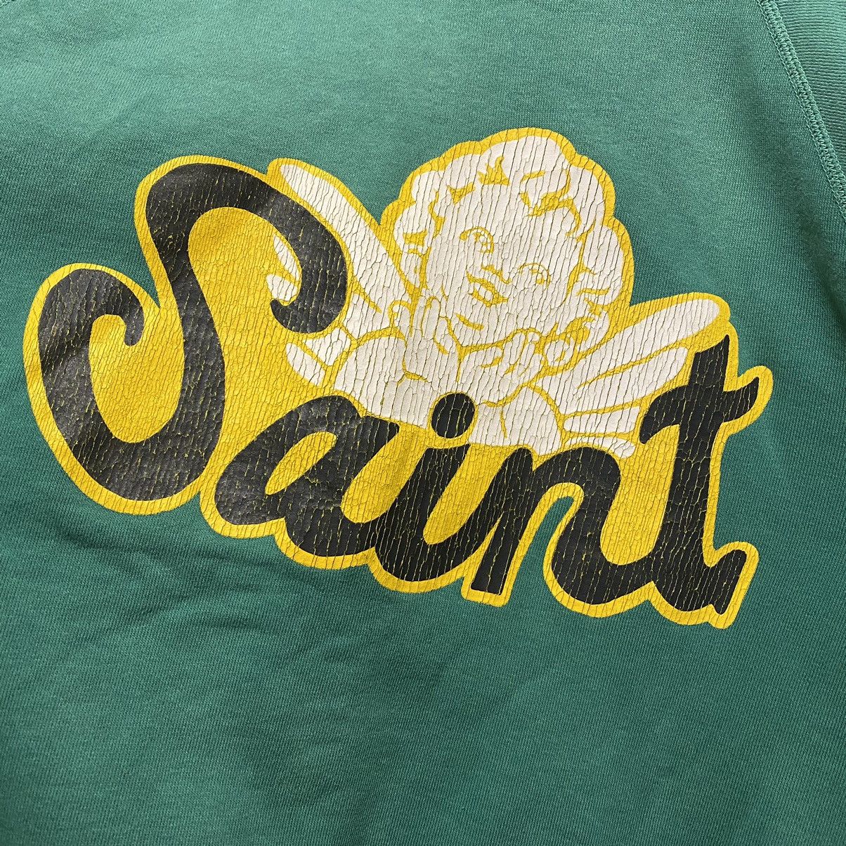 Saint Michael Saint Michael Angel Crewneck Green Size US L / EU 52-54 / 3 - 3 Thumbnail