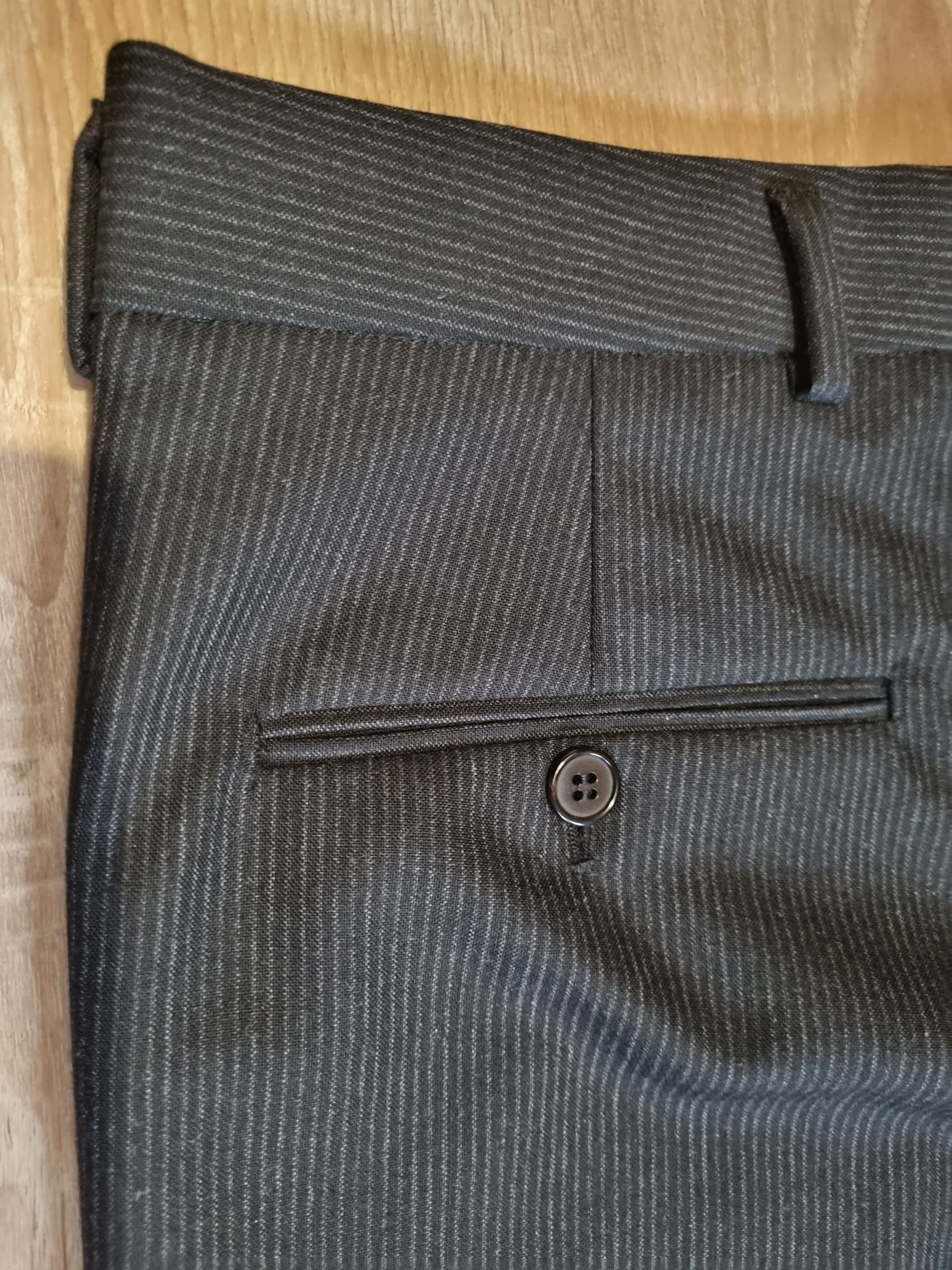 Saint Laurent Paris Saint Laurent wool trousers pants Size 46R - 3 Thumbnail