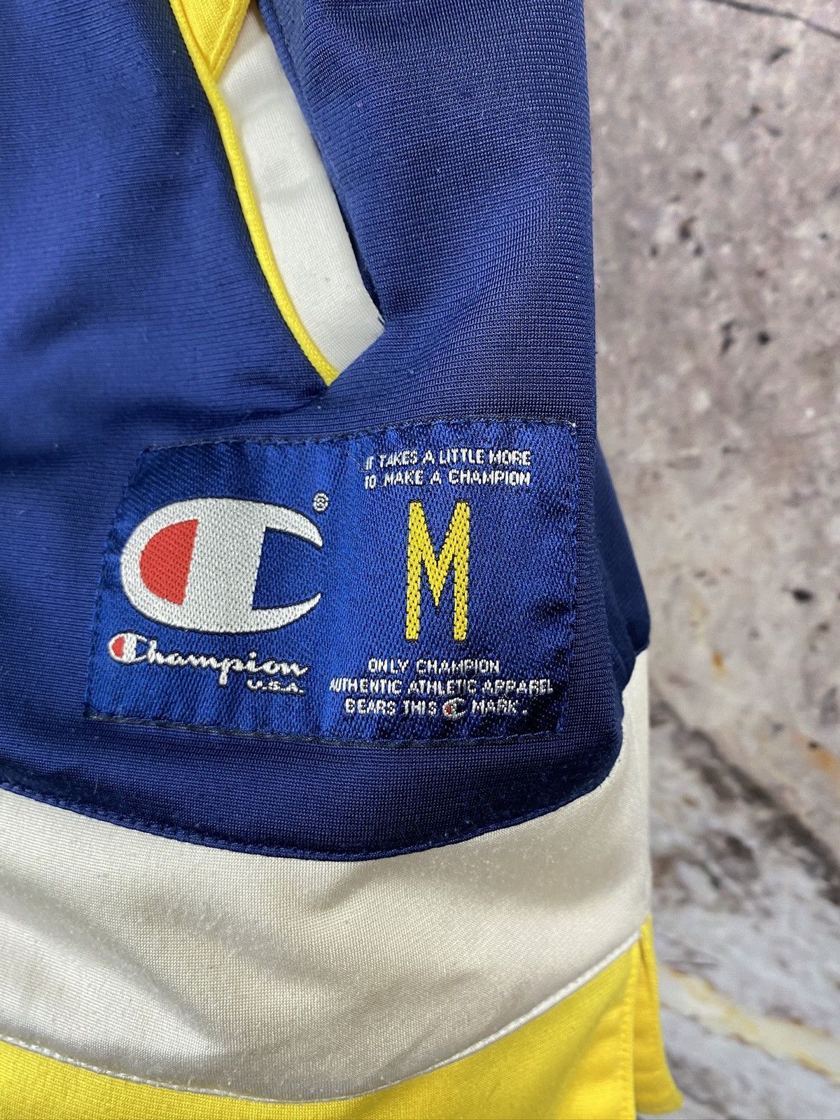 Champion Men’s Champion USA Jacket Short Sleeve Sportswear Size M Size US M / EU 48-50 / 2 - 7 Thumbnail