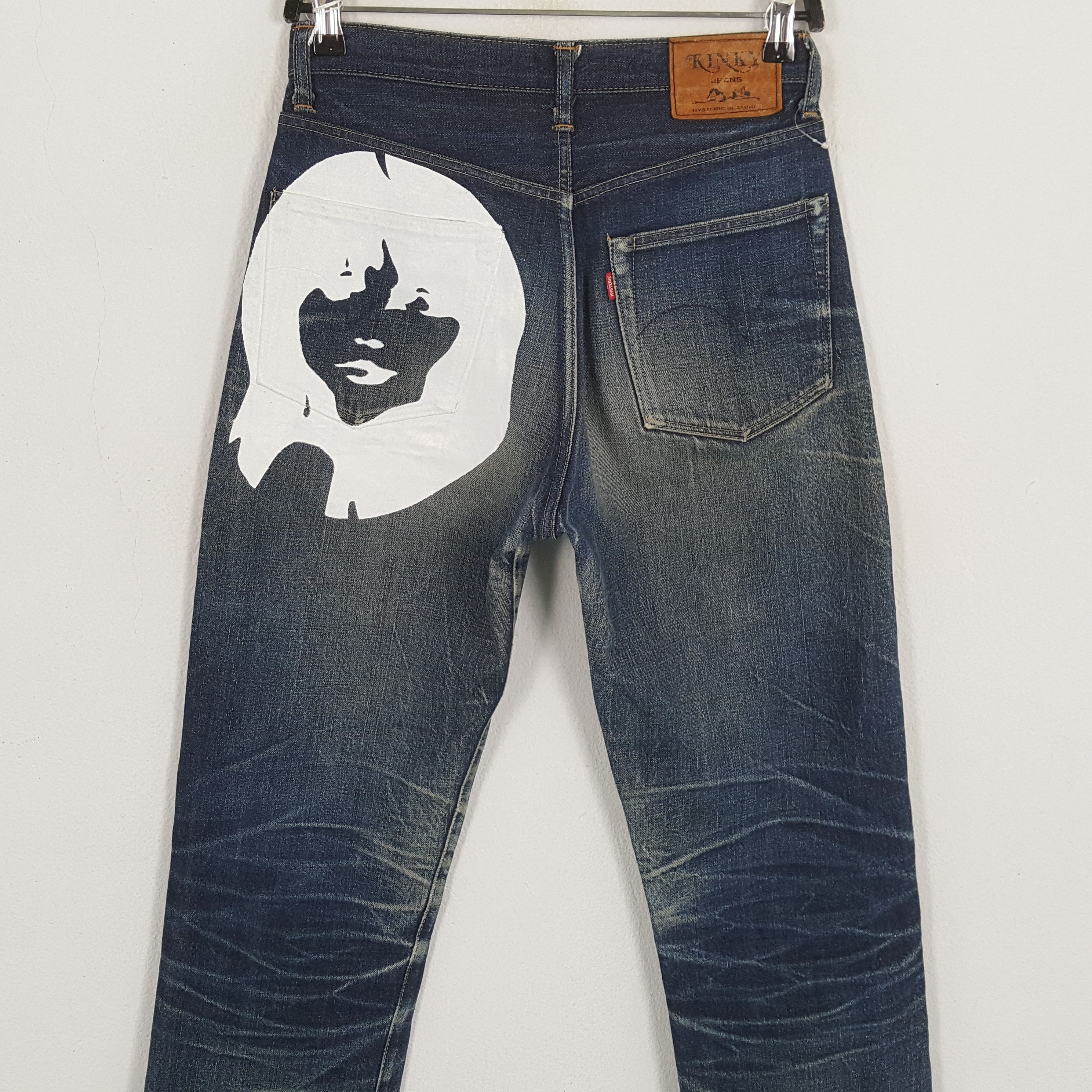 Hysteric Glamour × Japanese Brand × Vintage HYSTERIC GLAMOUR Japanese Brand Custom Art Jeans Size US 27 - 2 Thumbnail