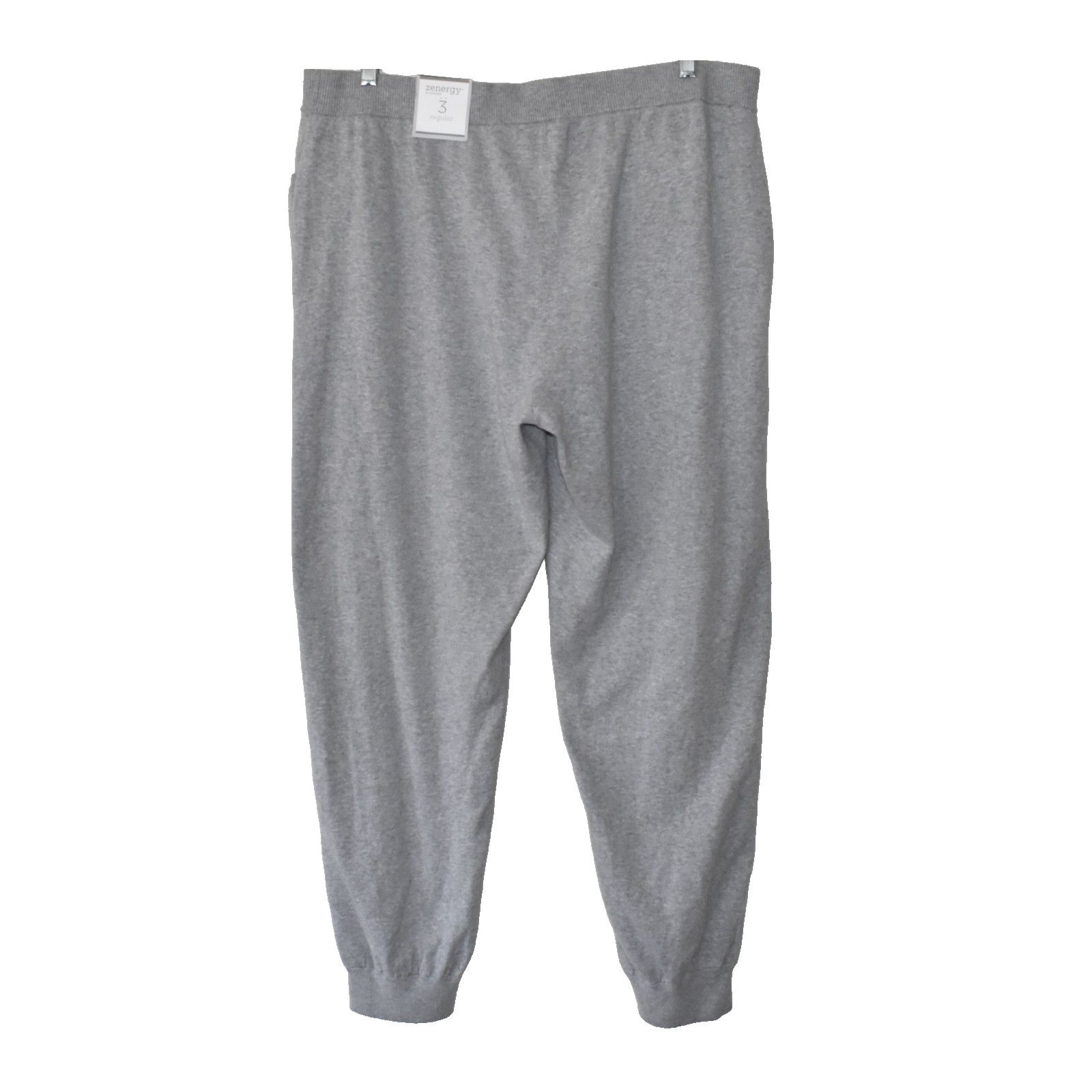 Chicos CHICOS ZENERGY Winter Cotton Cashmere Luxe Ankle Pants Sz 3 Size 39" - 2 Thumbnail