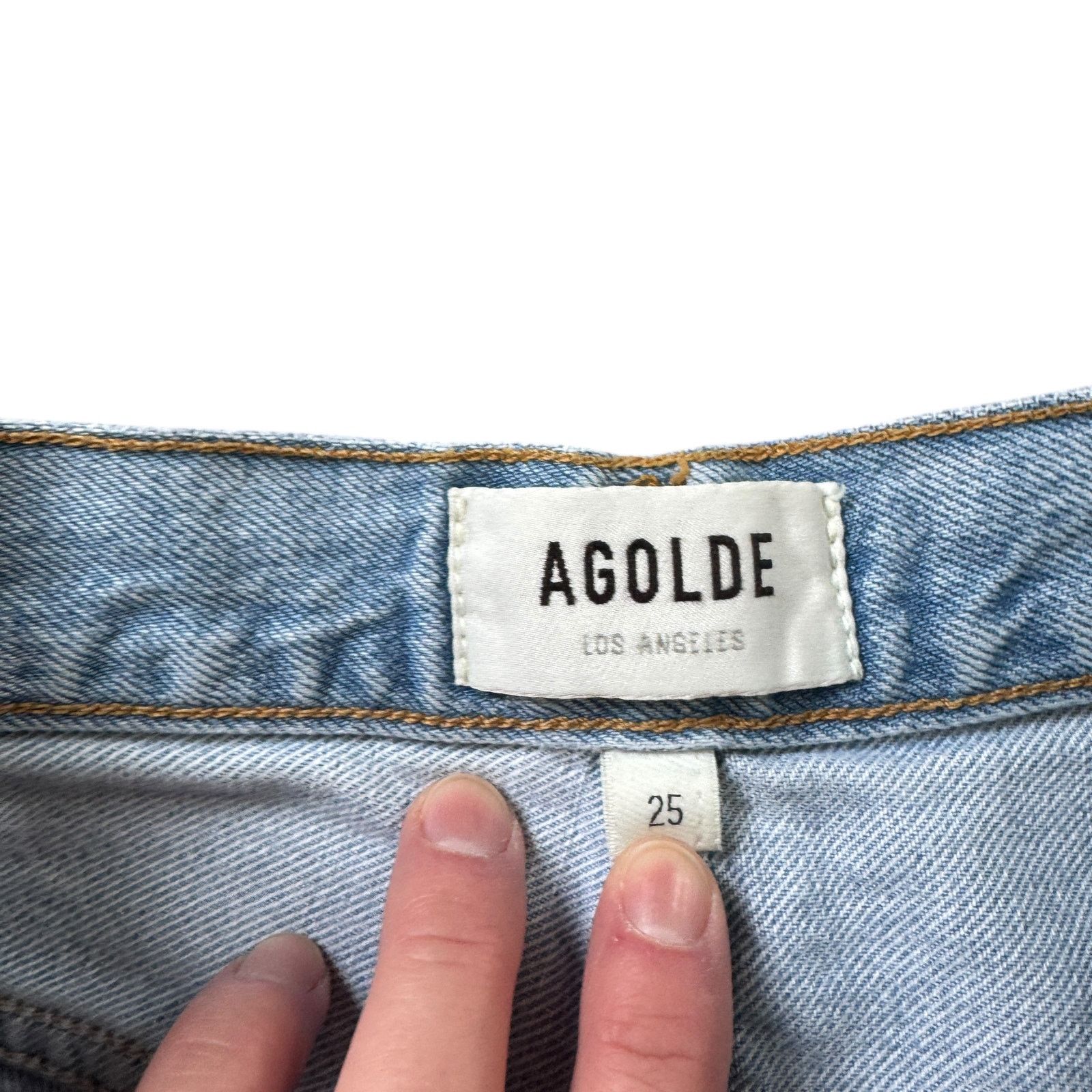 Agolde AGOLDE Minka Cargo Jeans Realm Wash Size 25" / US 0 / IT 36 - 4 Thumbnail