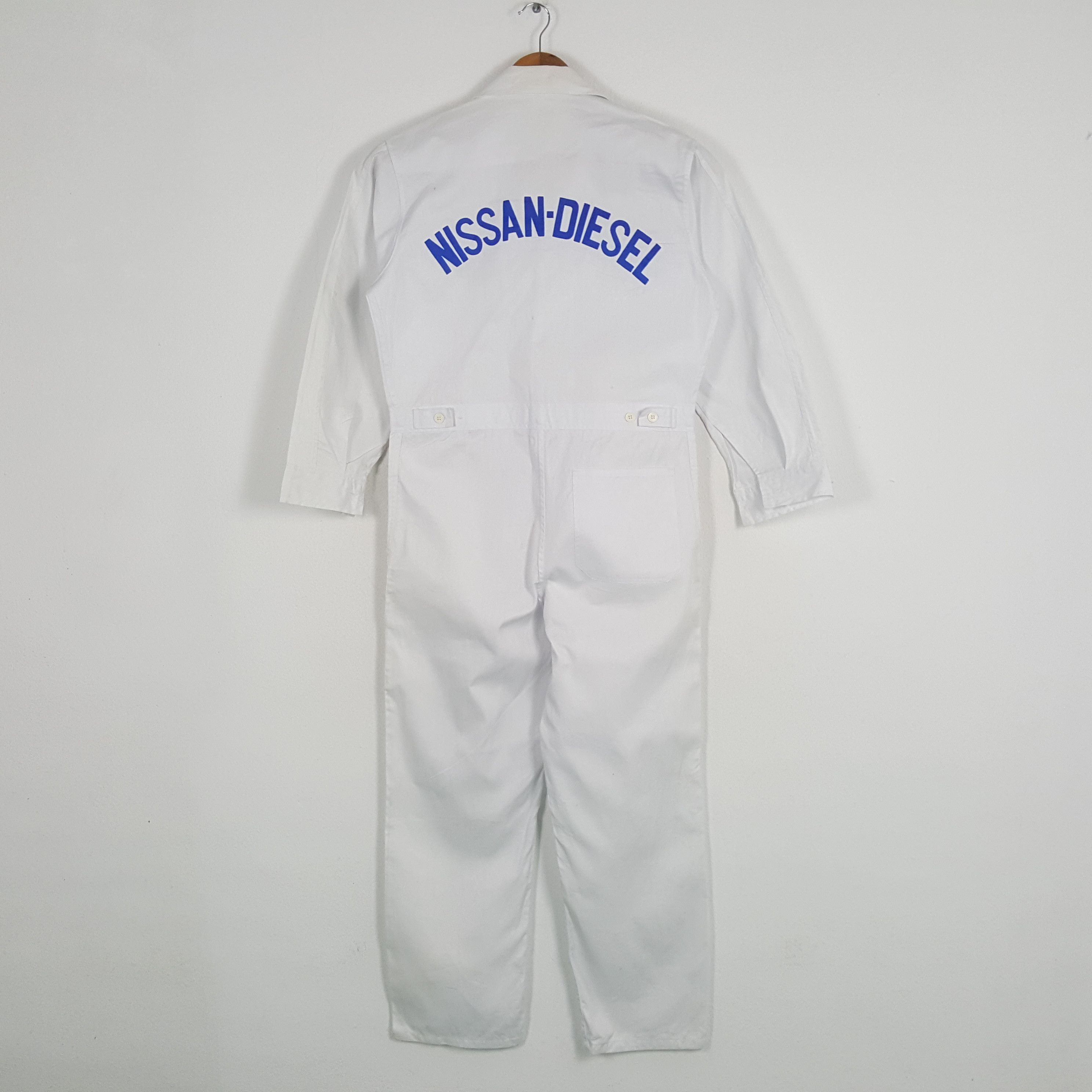 Vintage Nissan Diesel Japanese Motorsport Uniform Coverall