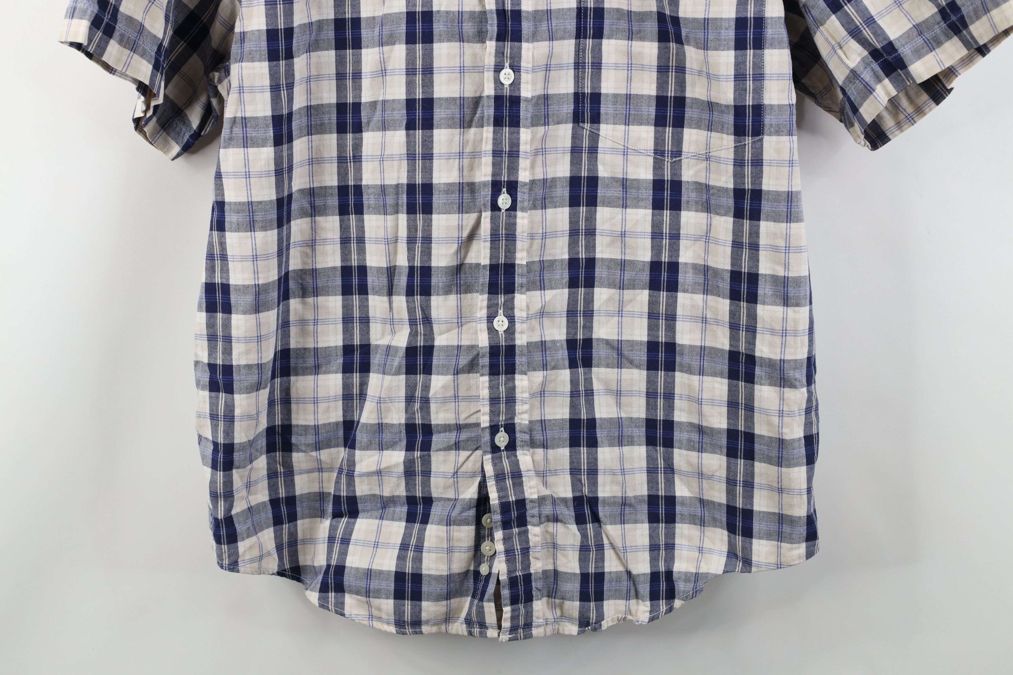Eddie Bauer Vintage 90s Eddie Bauer Short Sleeve Collared Button Shirt Size US S / EU 44-46 / 1 - 3 Thumbnail