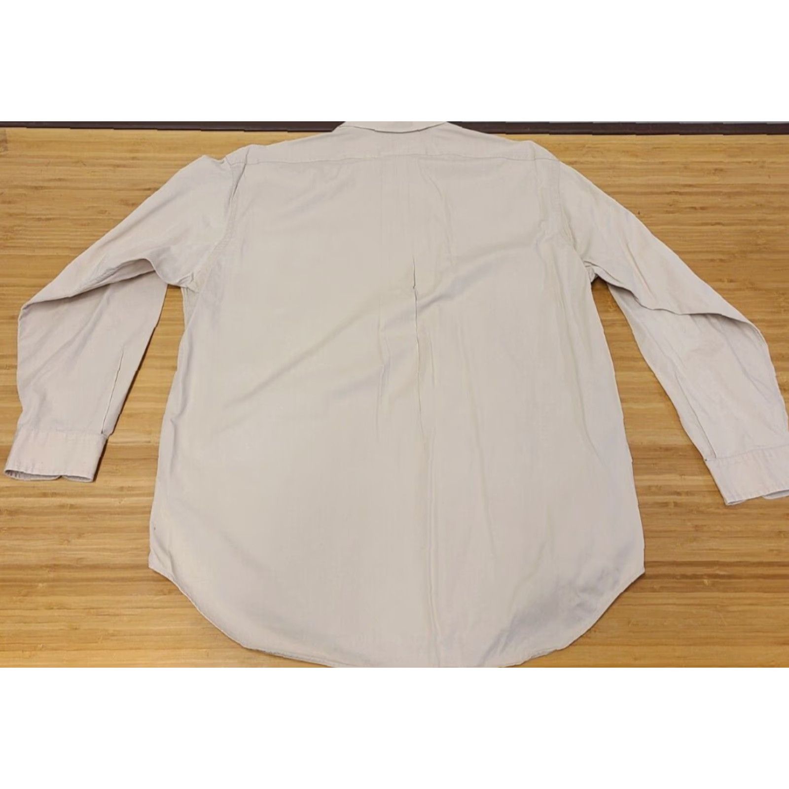 Polo Ralph Lauren Polo Ralph Lauren Shirt Men's Beige L Long Sleeve Button-Down Cotton Size US L / EU 52-54 / 3 - 7 Thumbnail