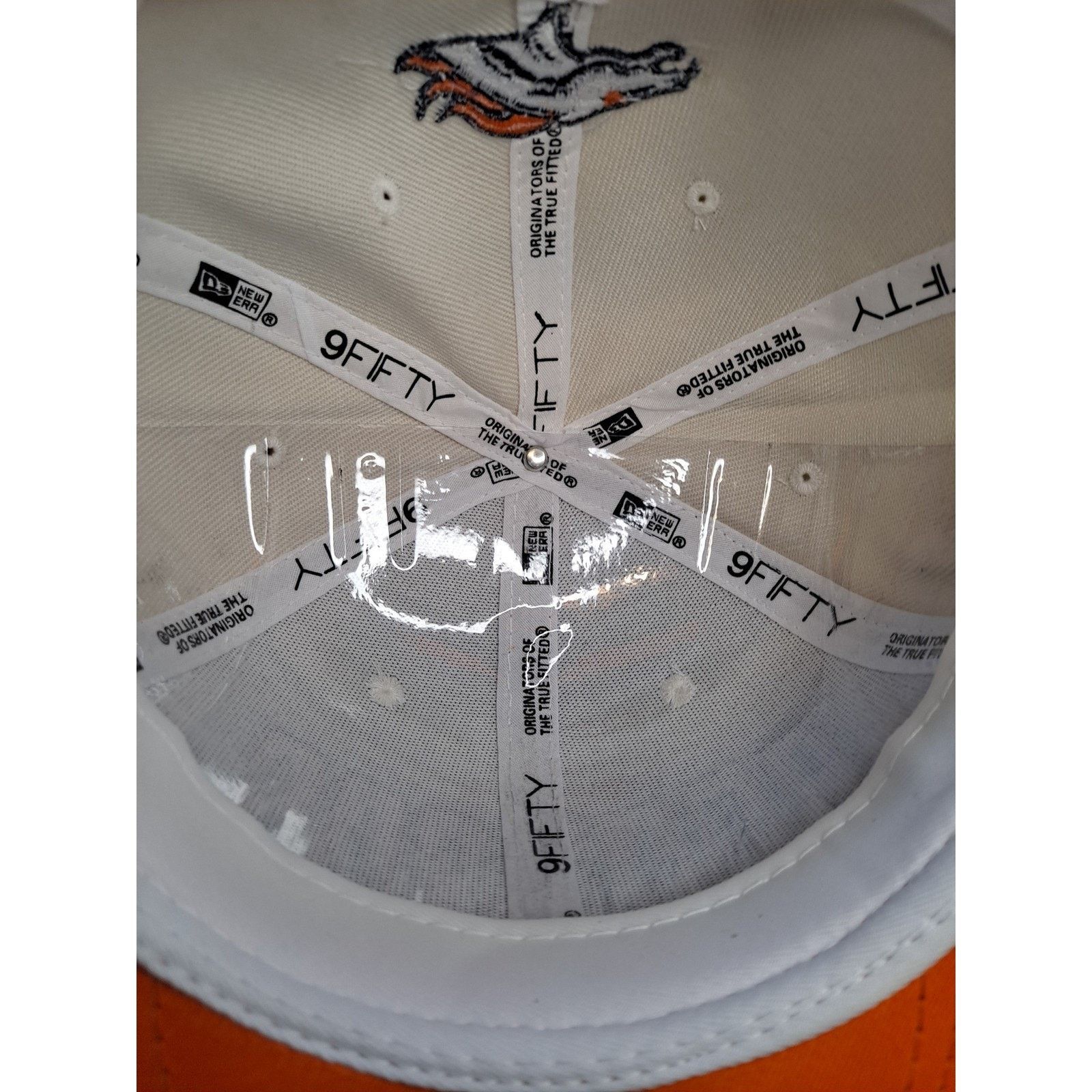 New Era Denver Broncos New Era 9Fifty Snapback Hat NFL Football Cap Size ONE SIZE - 7 Thumbnail