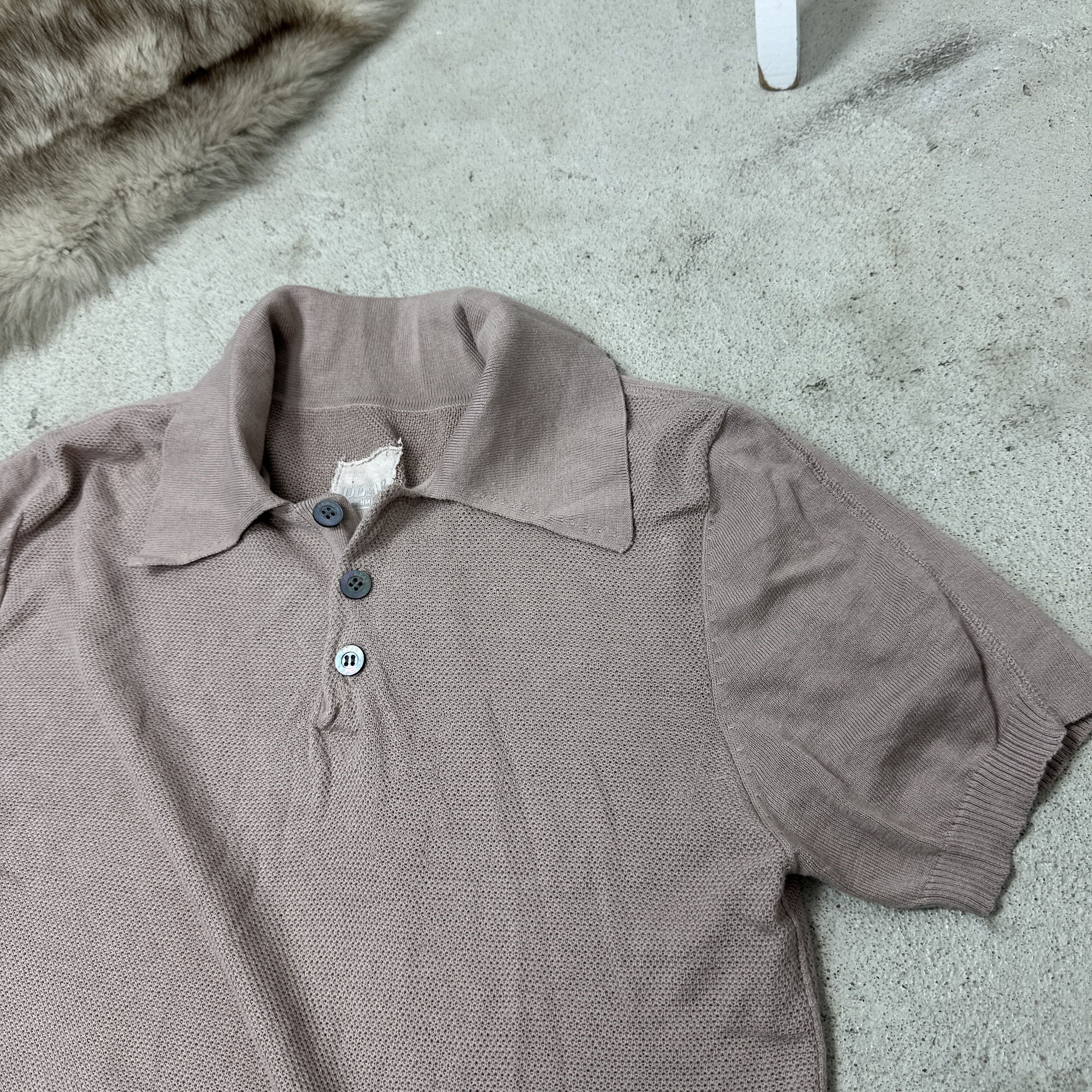Vintage Vintage Cashmere Dear Cashmere Polo Sweater T-shirt Y2K Size US L / EU 52-54 / 3 - 2 Thumbnail