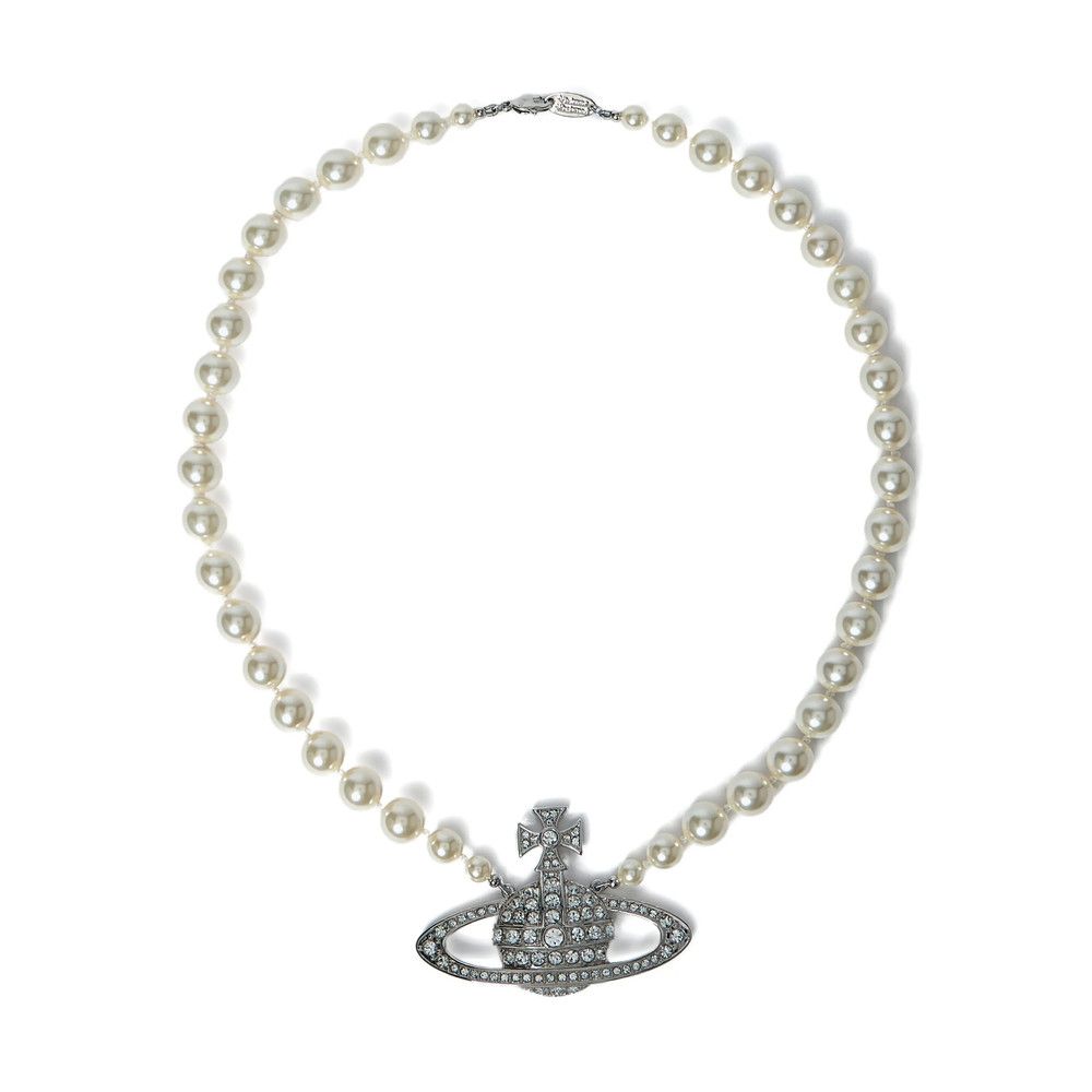 Vivienne Westwood Vivienne Westwood SILVER Necklaces Size ONE SIZE - 1 Thumbnail